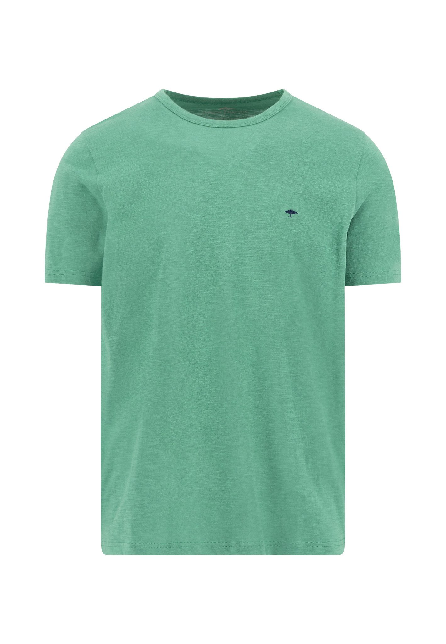 FYNCH-HATTON T-Shirt regular fit, unifarben, mit Logo Stickerei
