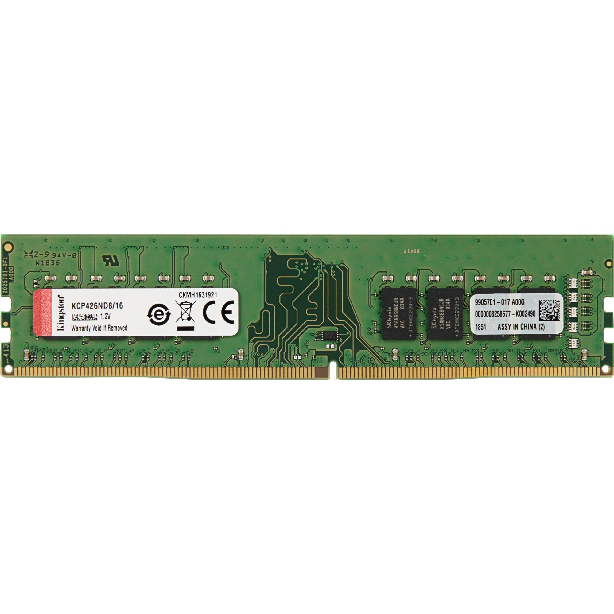 Kingston DIMM 16 GB DDR4-2666, Arbeitsspeicher Arbeitsspeicher