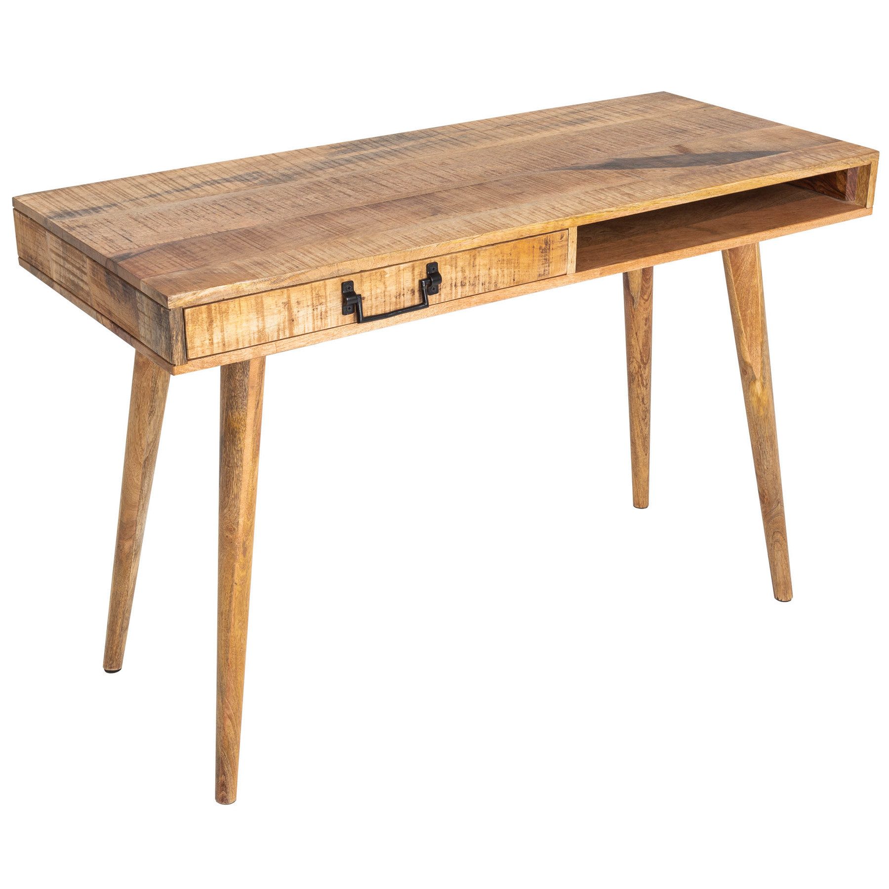 riess-ambiente Schreibtisch RETRO 120cm natur, Arbeitszimmer günstig online kaufen