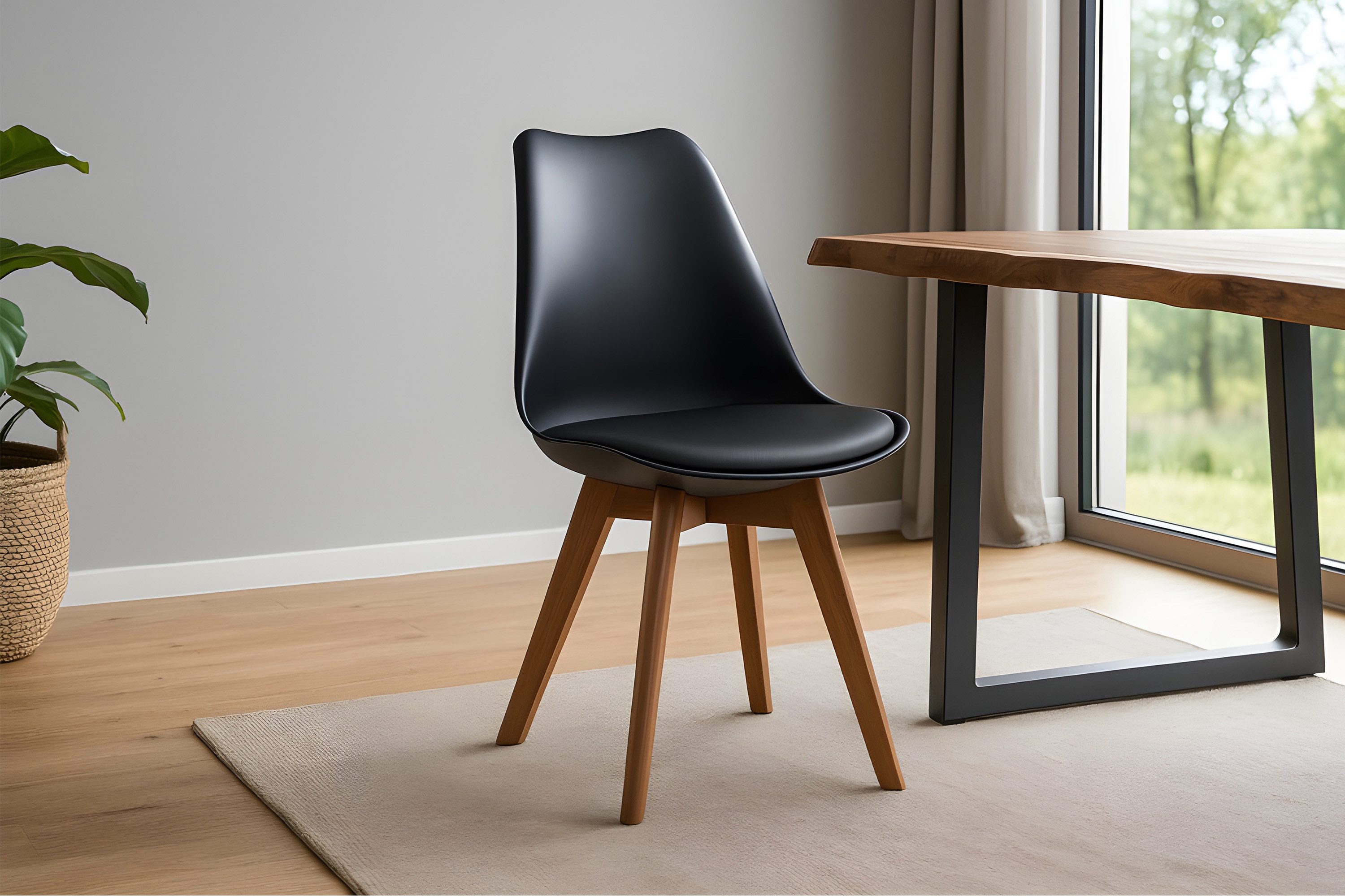 SAM® Schalenstuhl Lovely, Sitzpolster aus Kunstleder, günstig online kaufen