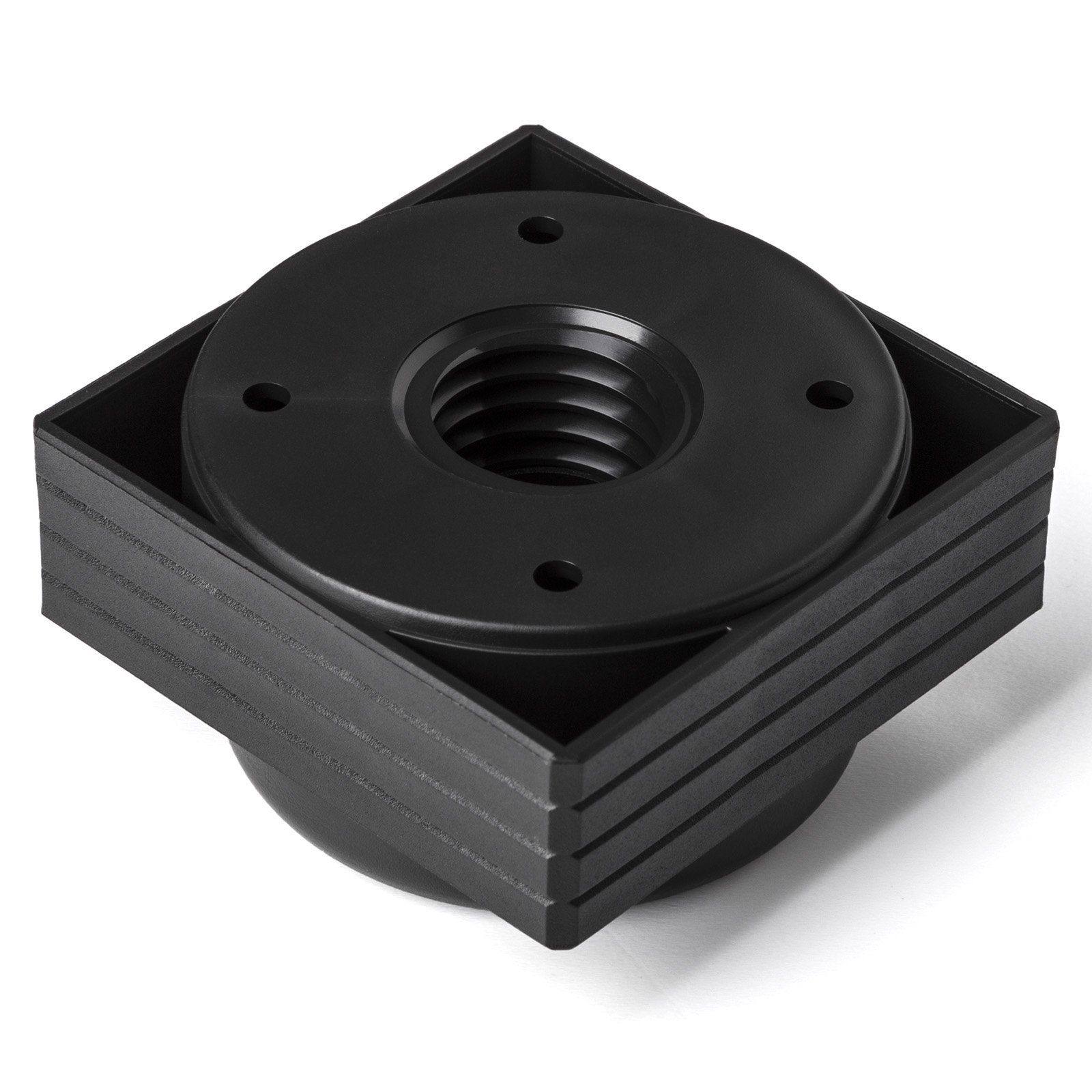 SO-TECH® Möbelfuß Sofafüße HOTEL - schwarz - mit Bodengleitern, (8-St), 8er günstig online kaufen