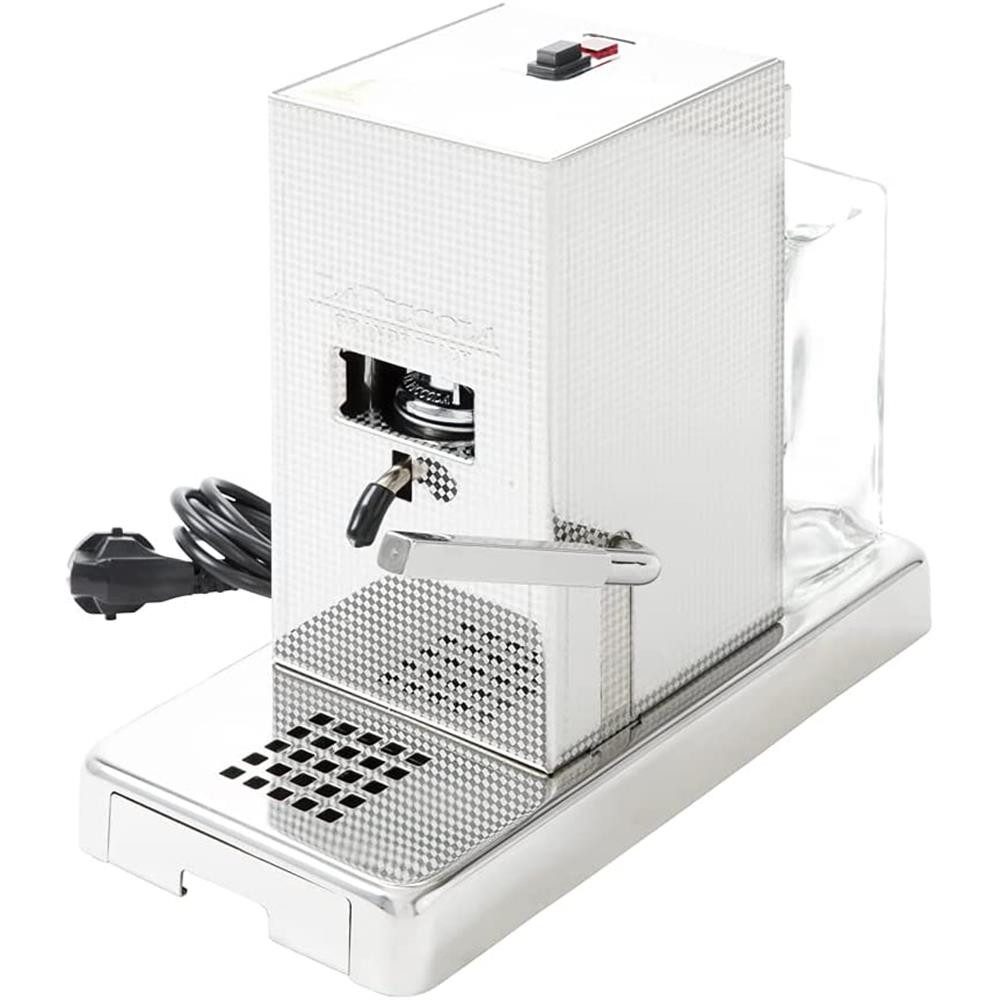 La Piccola Espressomaschine Piccola Perla Espressomaschine 44 mm ESE-Pads, Edelstahl, kompakte Größe, leistungsstarker Thermoblock, schnelles Aufheizen, Made in Italy