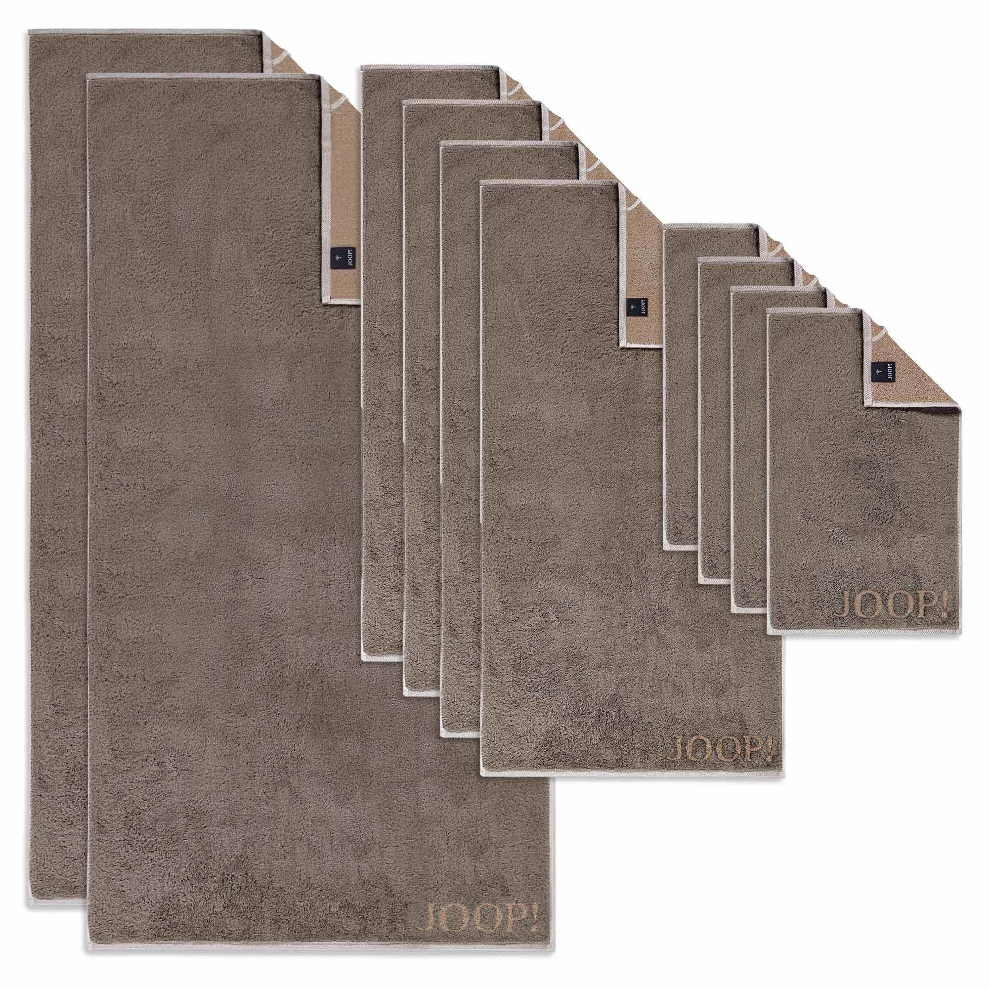 JOOP! Handtuch Unisex Handtuch 10er Pack Baumwolle, Frottier (Set, 10-St)