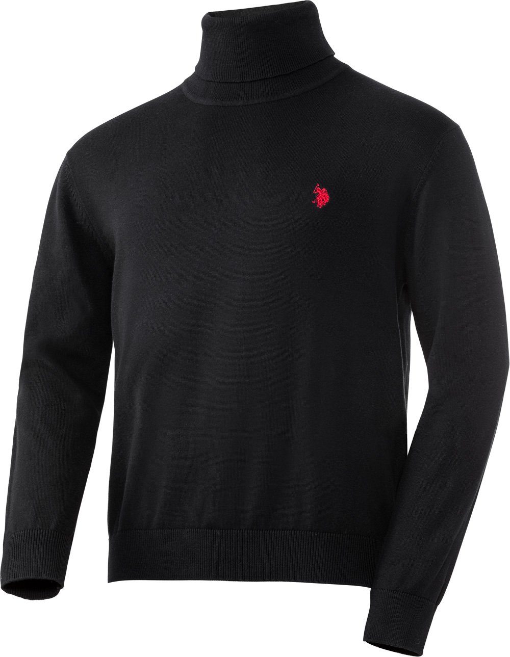 U.S. Polo Assn. Rollkragenpullover höchster Tragekomfort dank 100 % Baumwol günstig online kaufen