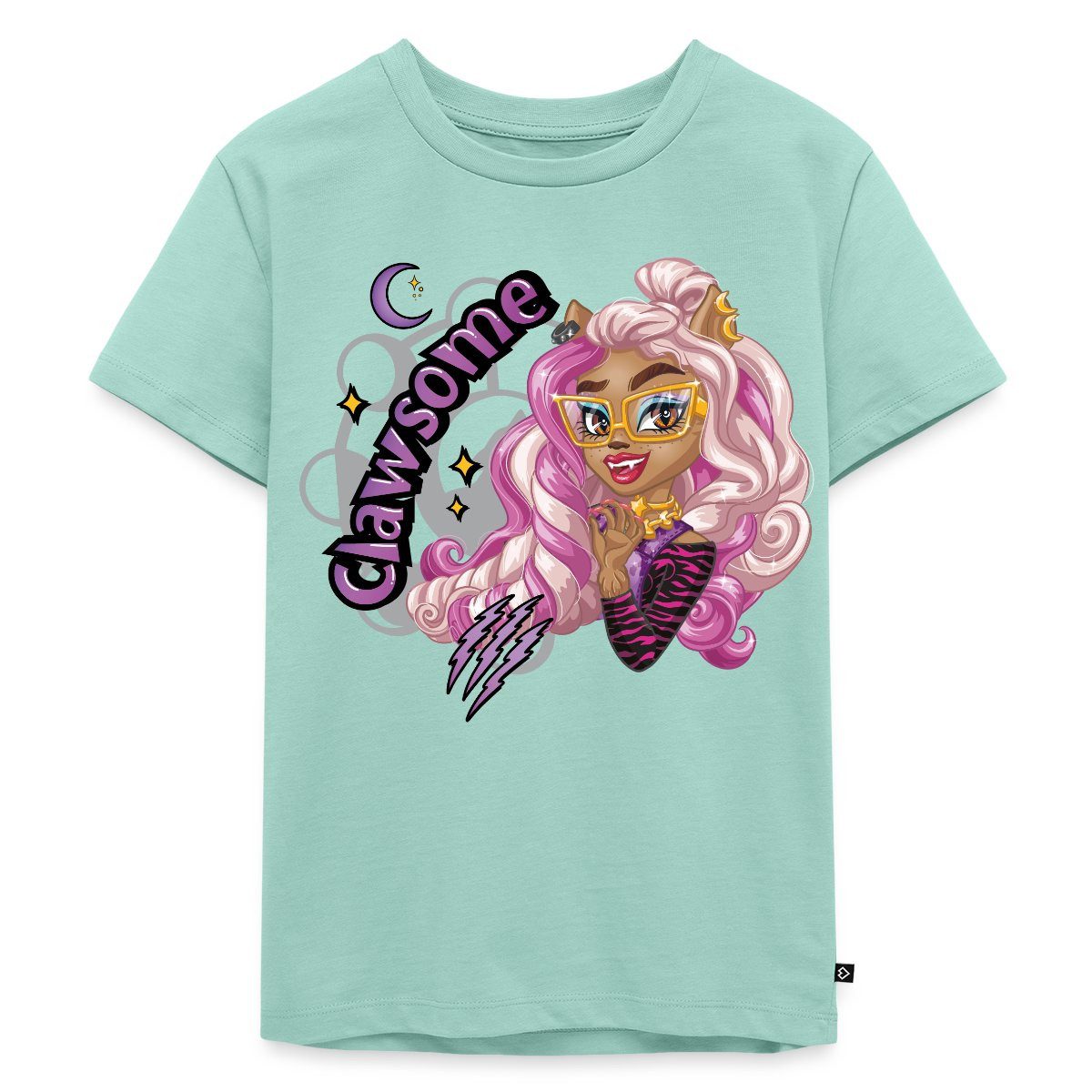 T-Shirt Monster High™ Clawdene Wolf Clawsome Kinder Premium T-Shirt