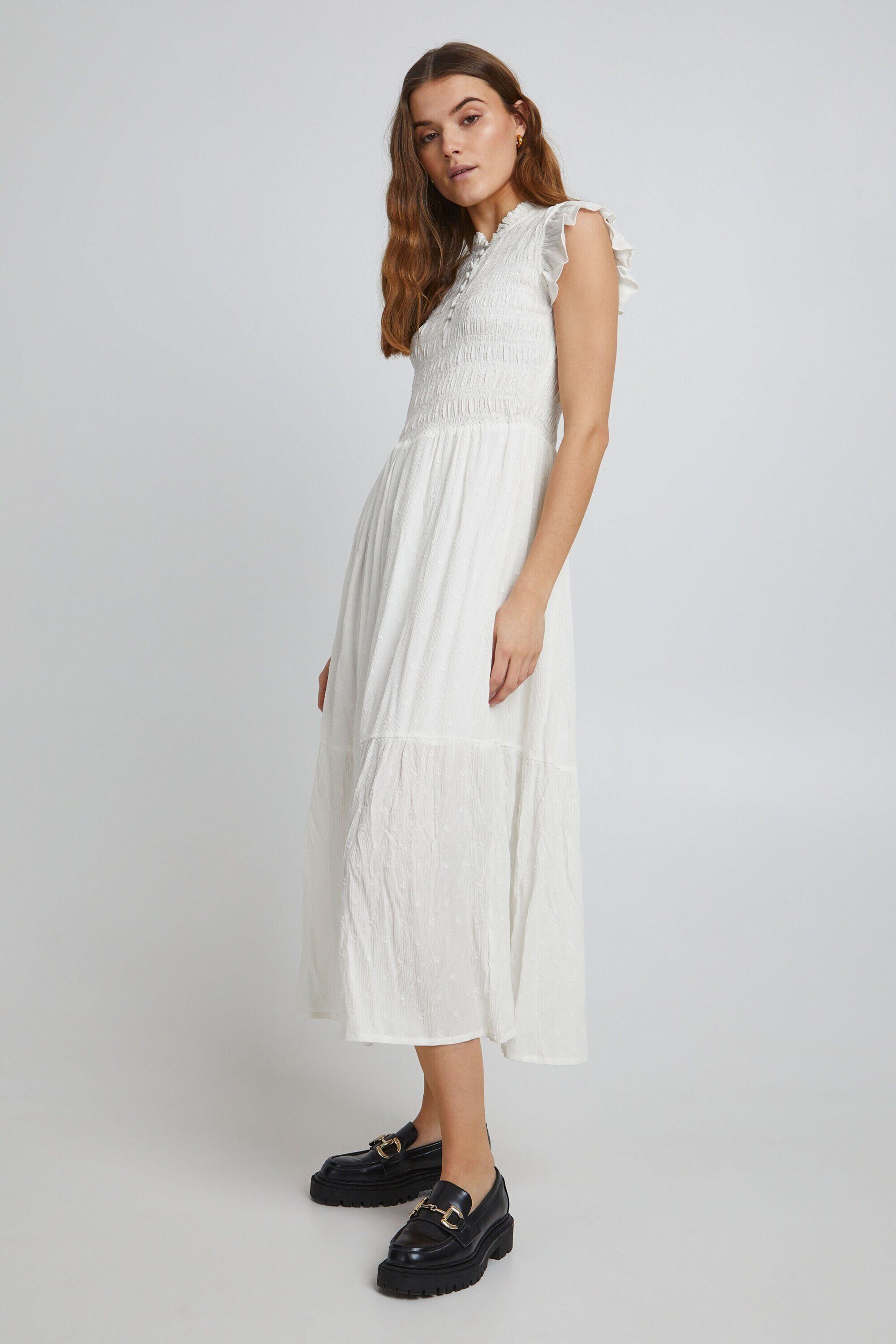 b.young Sommerkleid BYFELICE (1-tlg) Weiteres Detail Off White (114800)