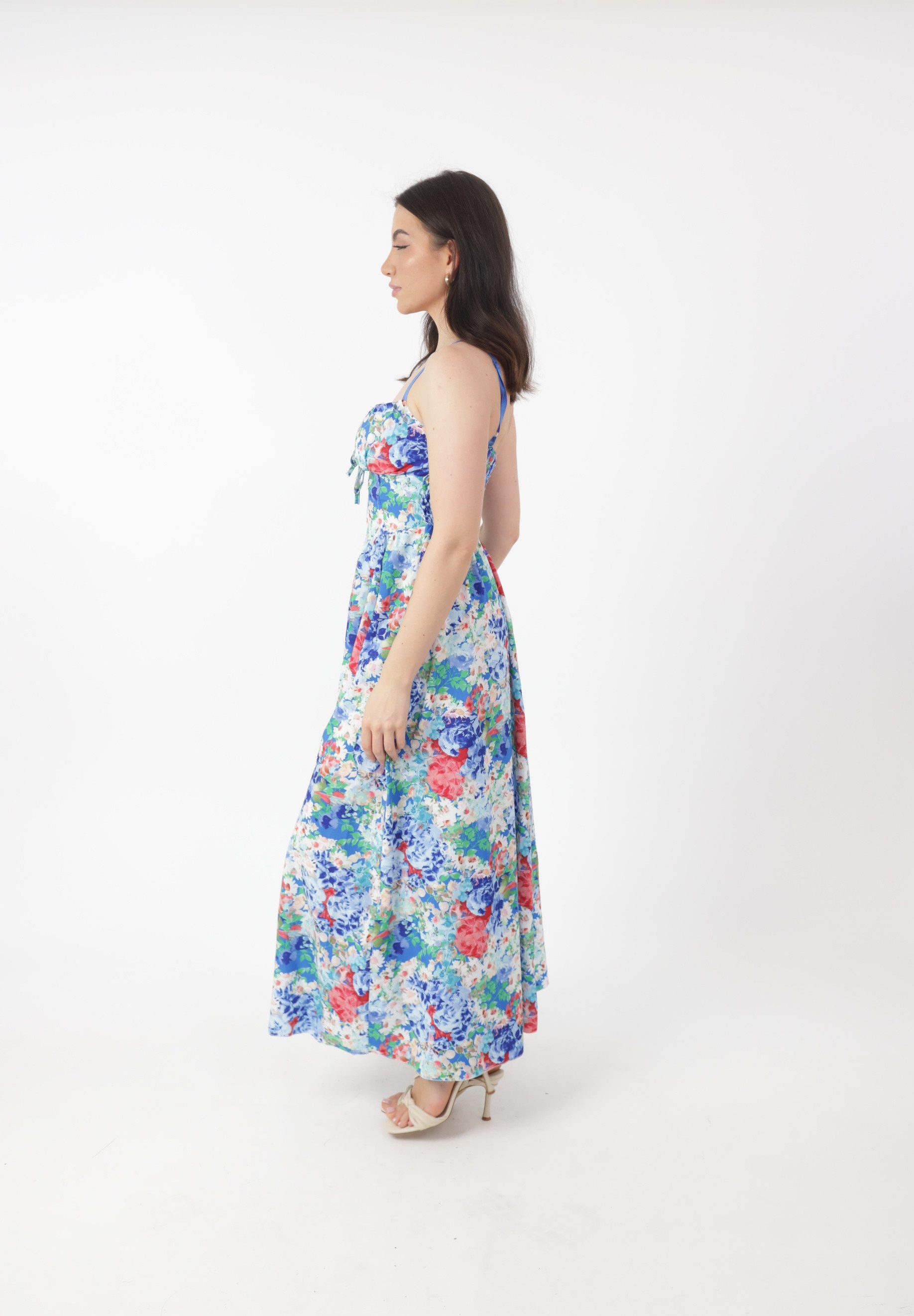 Elara Sommerkleid Kleid mit Muster