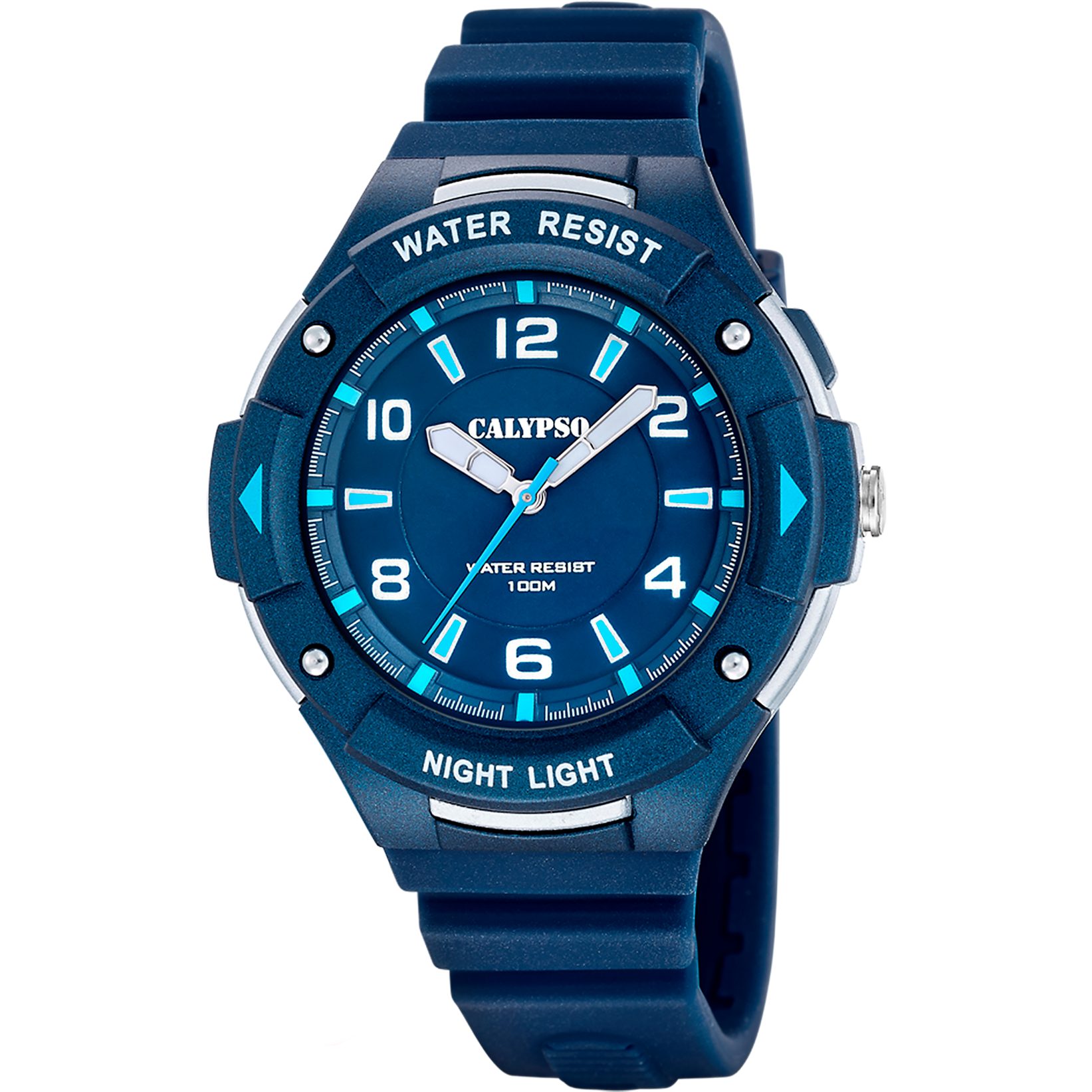 CALYPSO WATCHES Quarzuhr Street Style K5883_3, Armbanduhr, Herrenuhr, Silikonarmband, analog, Beleuchtung