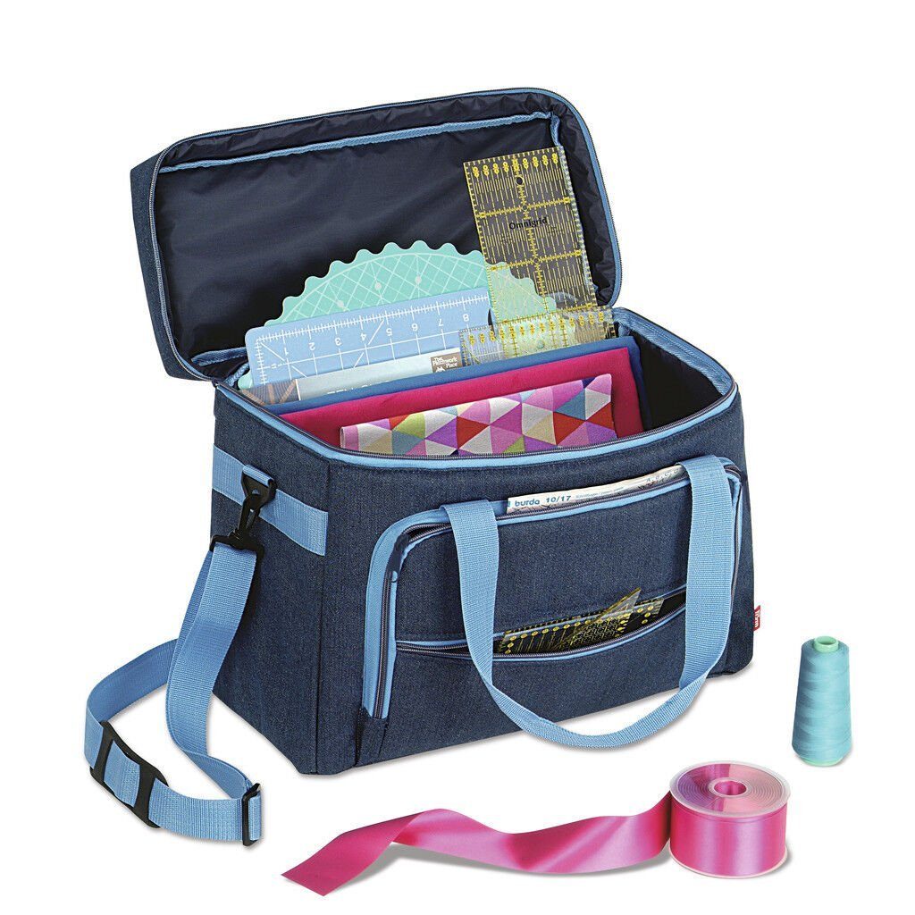 Prym Nähmaschinentasche Prym Nähmaschinen Tasche Jeans ohne Inhalt Prym: 612634 (1-tlg)
