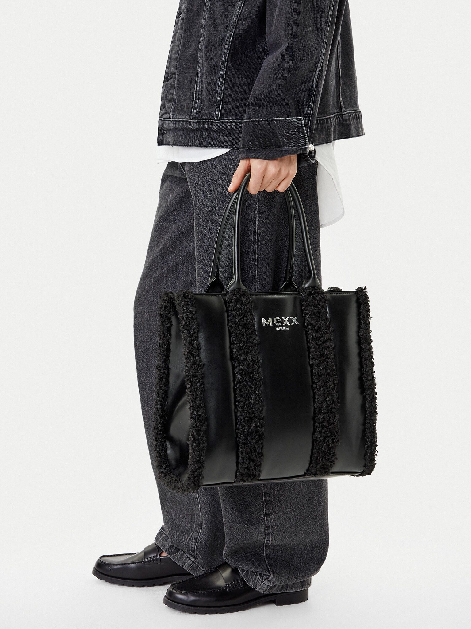 Mexx Handtasche Mexx Damenhandtasche Schwarz C-MEXX-S-011-08