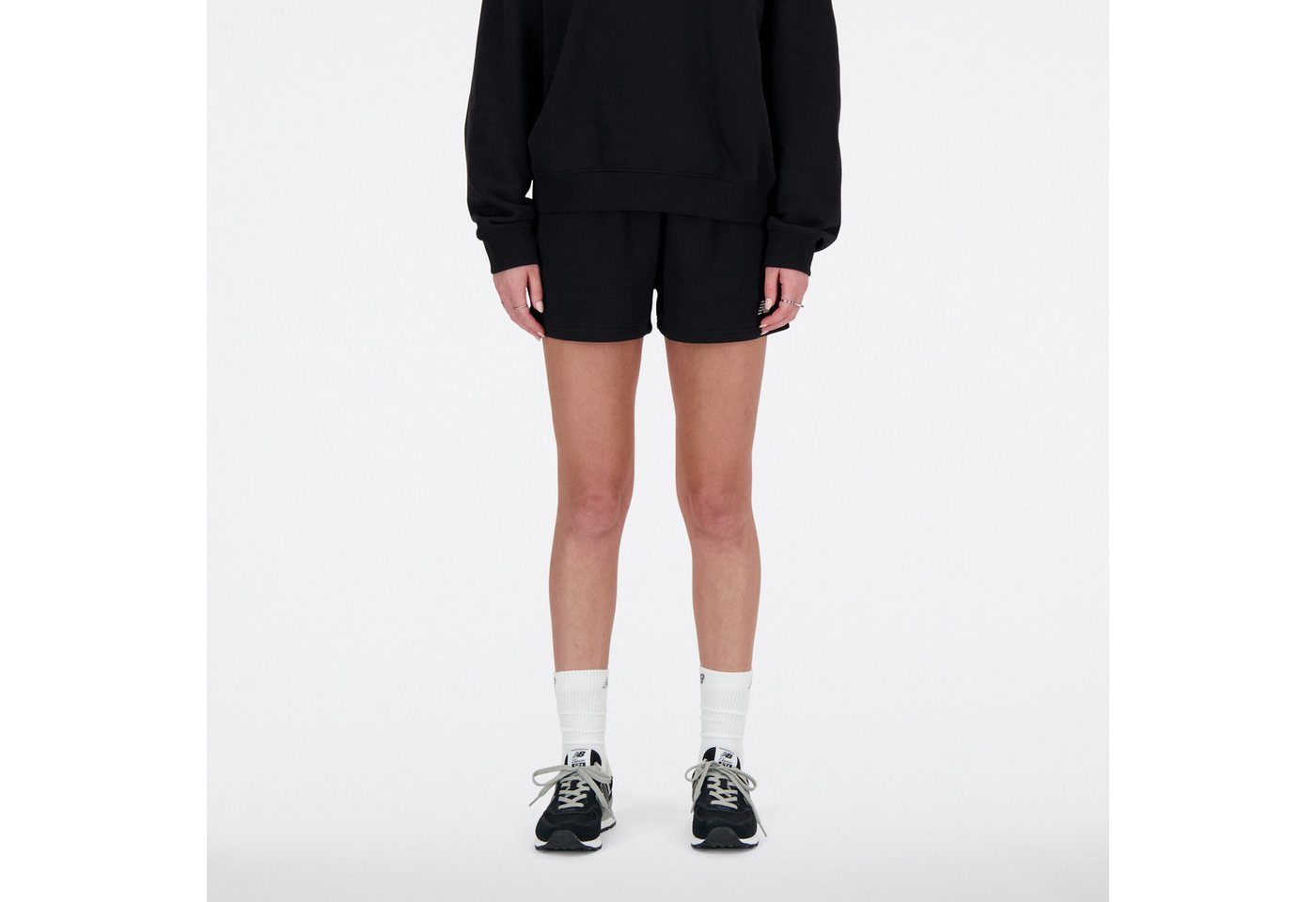 New Balance Shorts Sport Essentials French Terry Short kurze Hose, lockere Passform, atmungsaktives Material