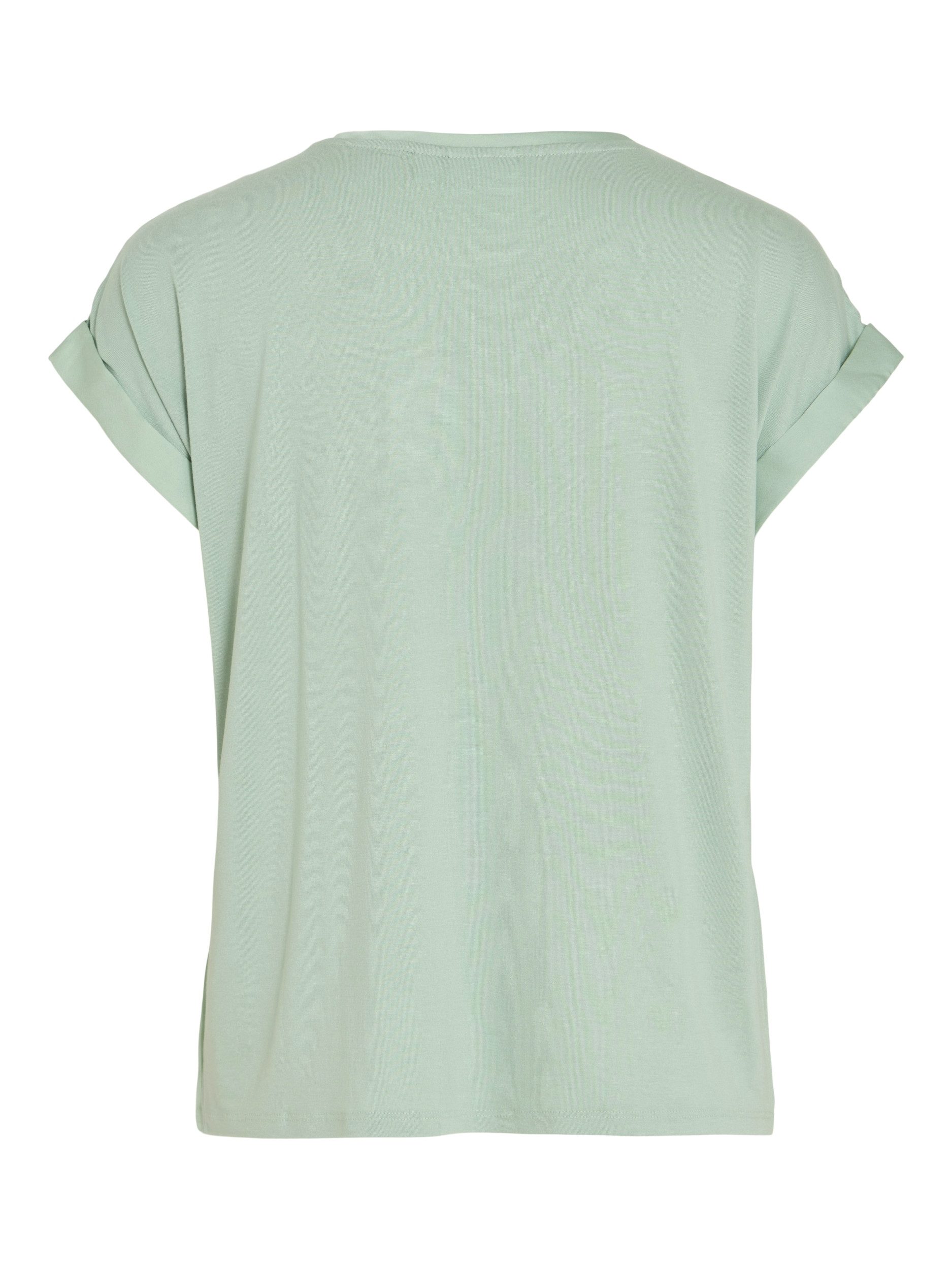 Vila Kurzarmbluse VIELLETTE S/S SATIN TOP günstig online kaufen