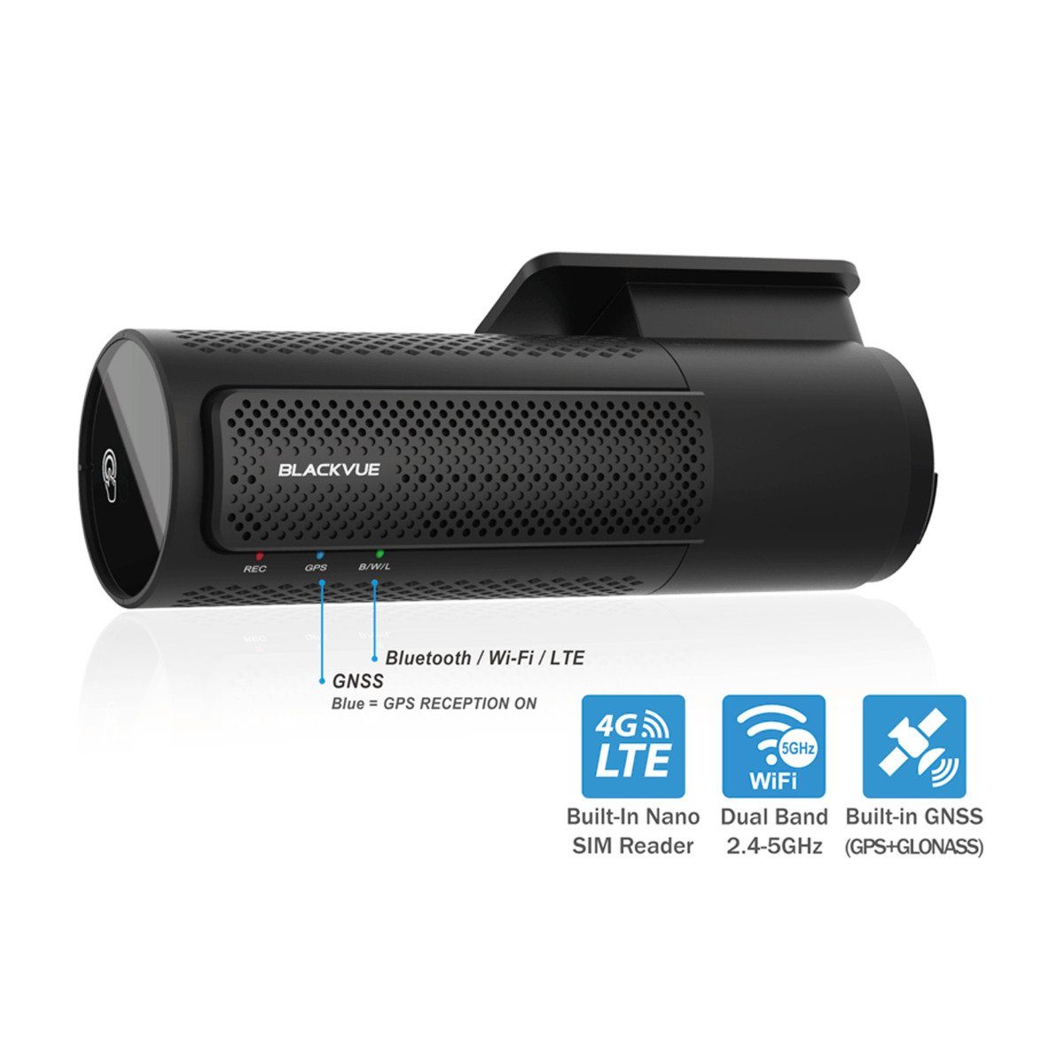 Dashcam Dashcam DR770X-2CH BlackVue + Heckkamera BlackVue LTE 256GB