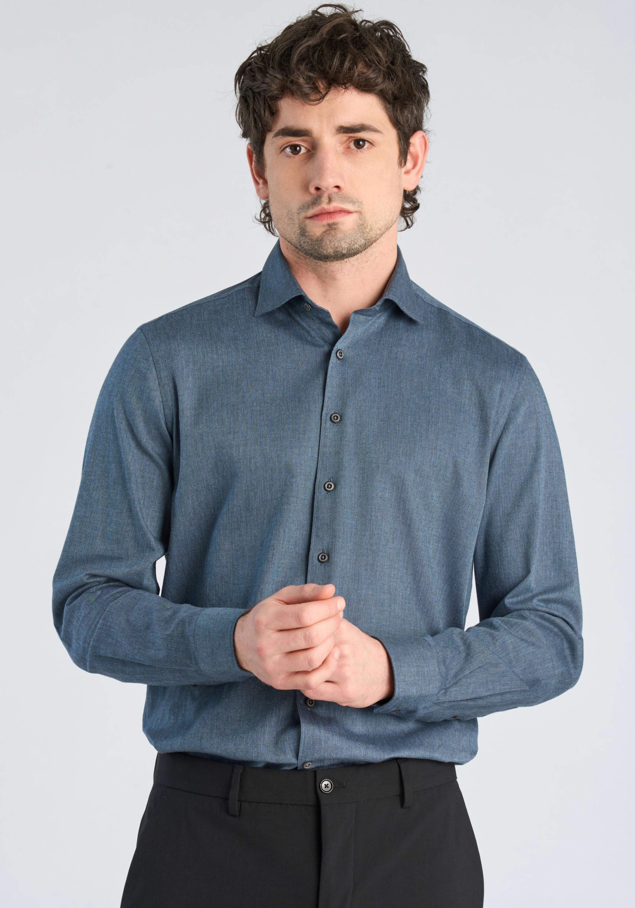 Businesshemd Business-Casual-Hemd Modern Fit
