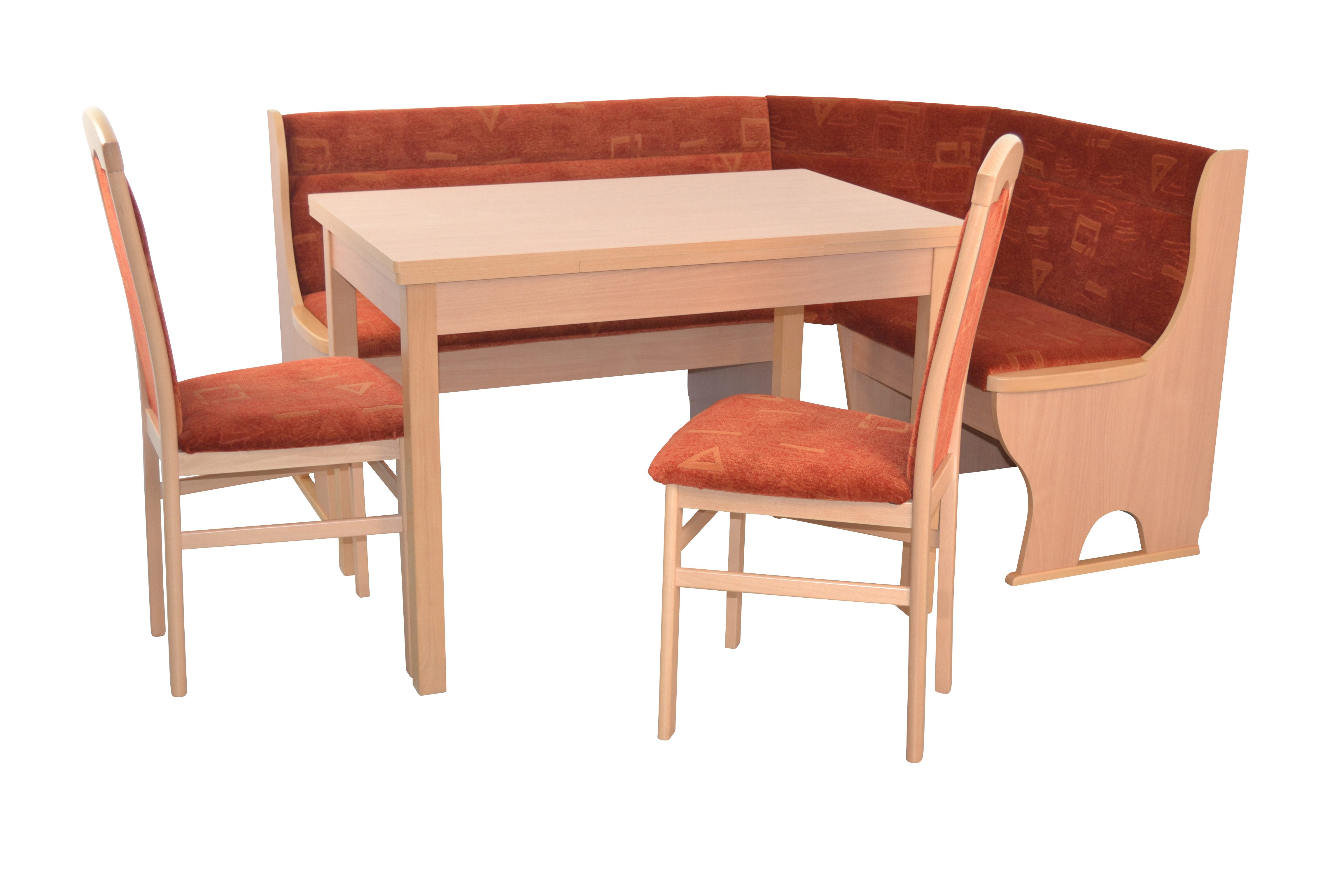 moebel-direkt-online Eckbankgruppe 4tlg. Sitzgruppe bestehend aus Eckbank 1 günstig online kaufen