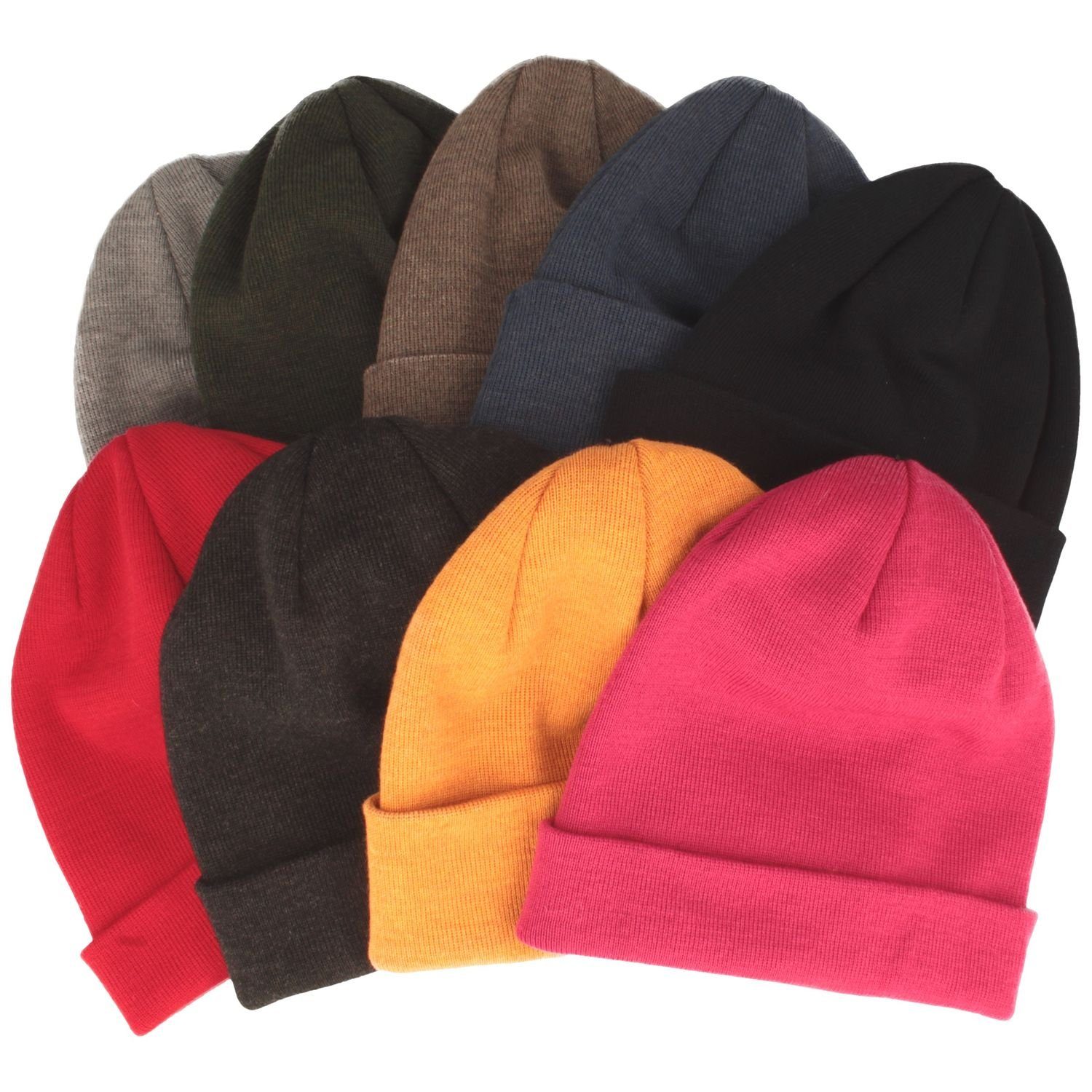 Balke Strickmütze XXL lässig Rollrand aus günstig online kaufen