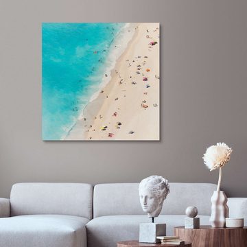Posterlounge Holzbild Matteo Colombo, Sommer am Strand, Griechenland, Wohnzimmer Fotografie