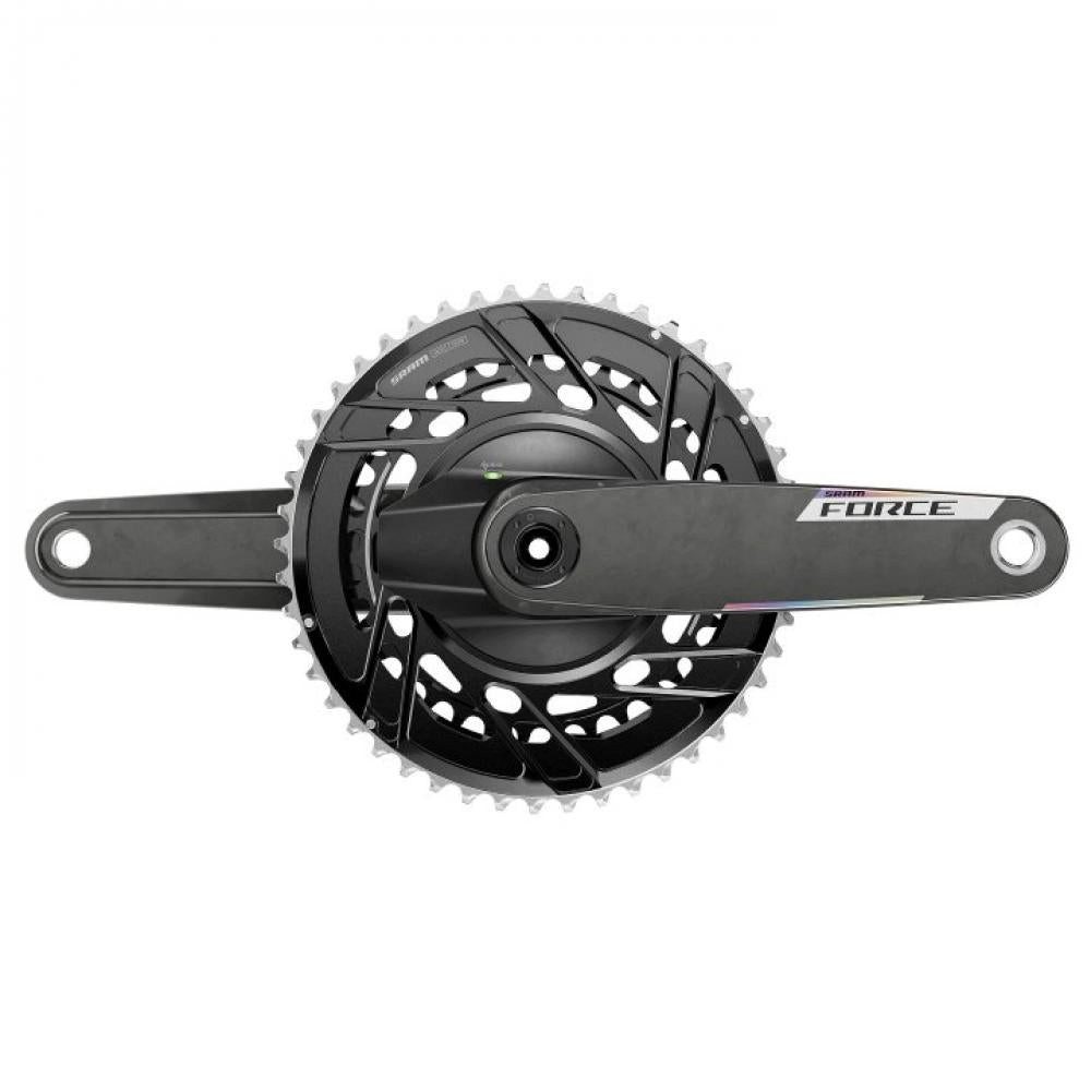 SRAM Fahrradpedale SRAM Kurbelgarnitur Kurbelgarnitur Quarq Force E1 160 mm 48-35T - Präz