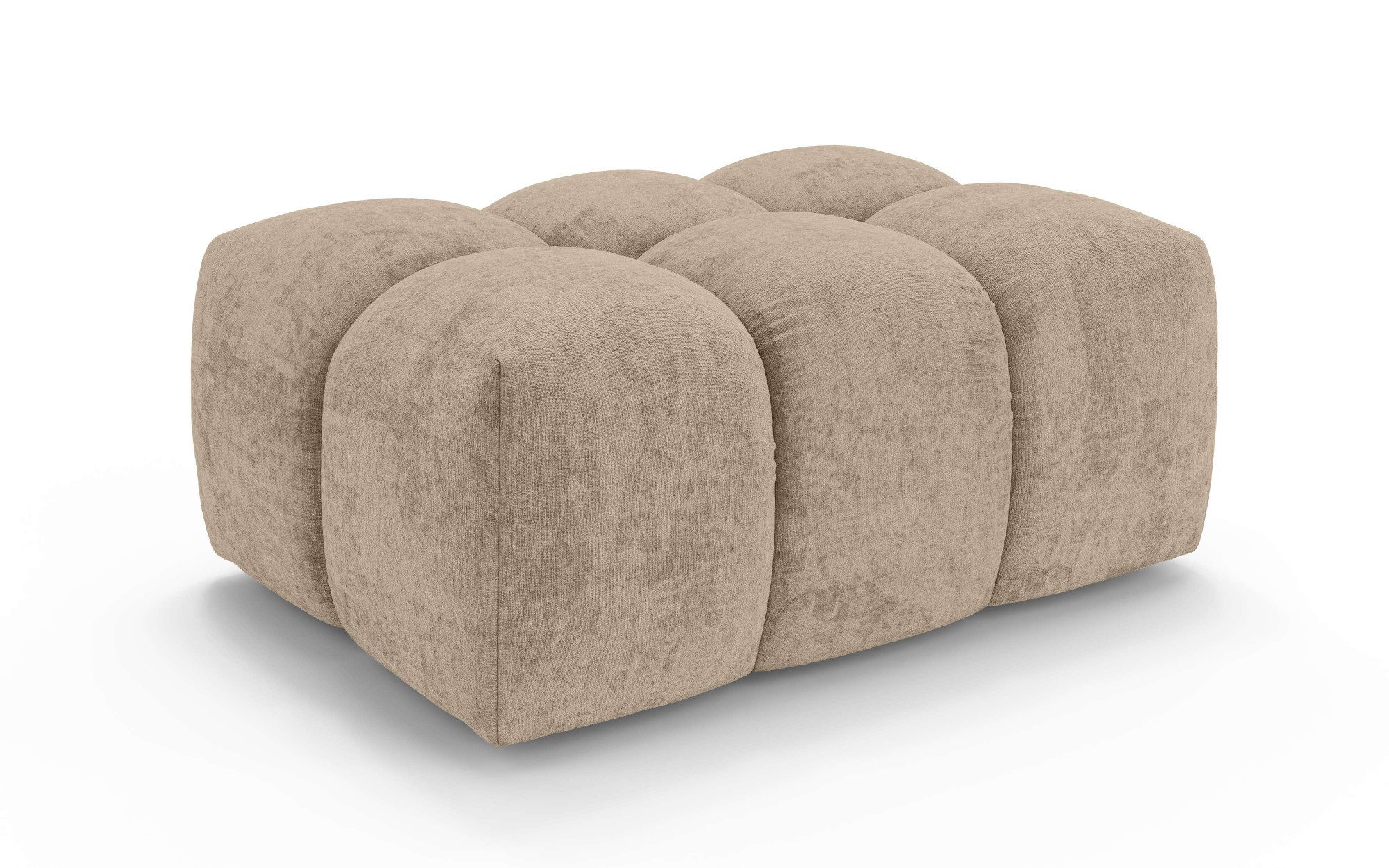 homsy by Ana Johnson Polsterhocker BOUBELLE Sitzhocker mit Steppung, Bubble-Optik, Maße B/T/H: 97/67/42cm, erstklassige Verarbeitung, hoher Sitzkomfort und mode – Bild 2 von 5