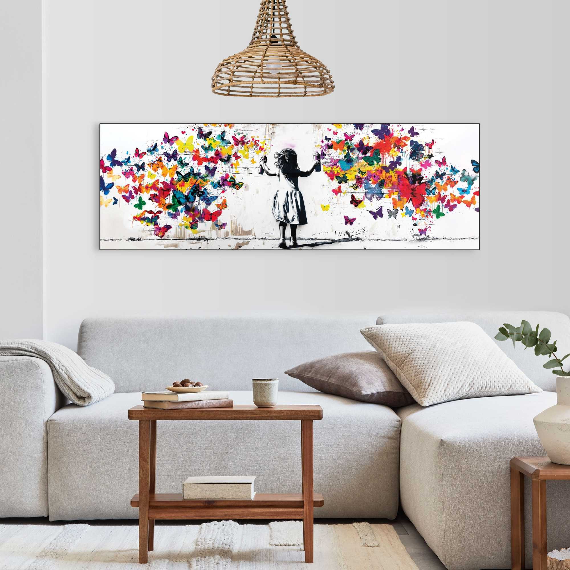 Reinders! Wandbild Wolke von Schmetterlingen, Kinderzimmer günstig online kaufen