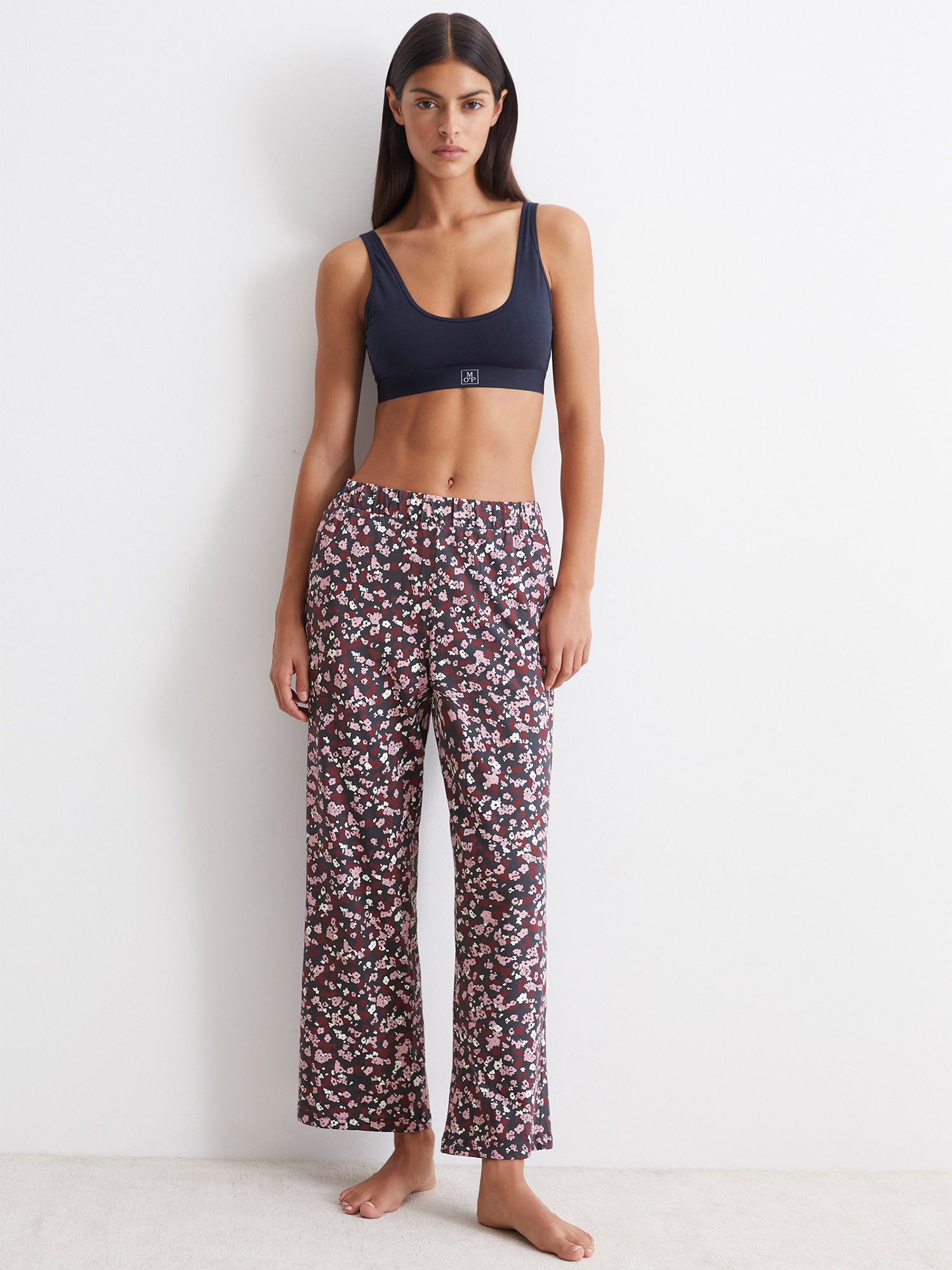 Marc O'Polo Pyjamahose Mix & Match Cotton schlaf-hose pyjama schlafmode günstig online kaufen