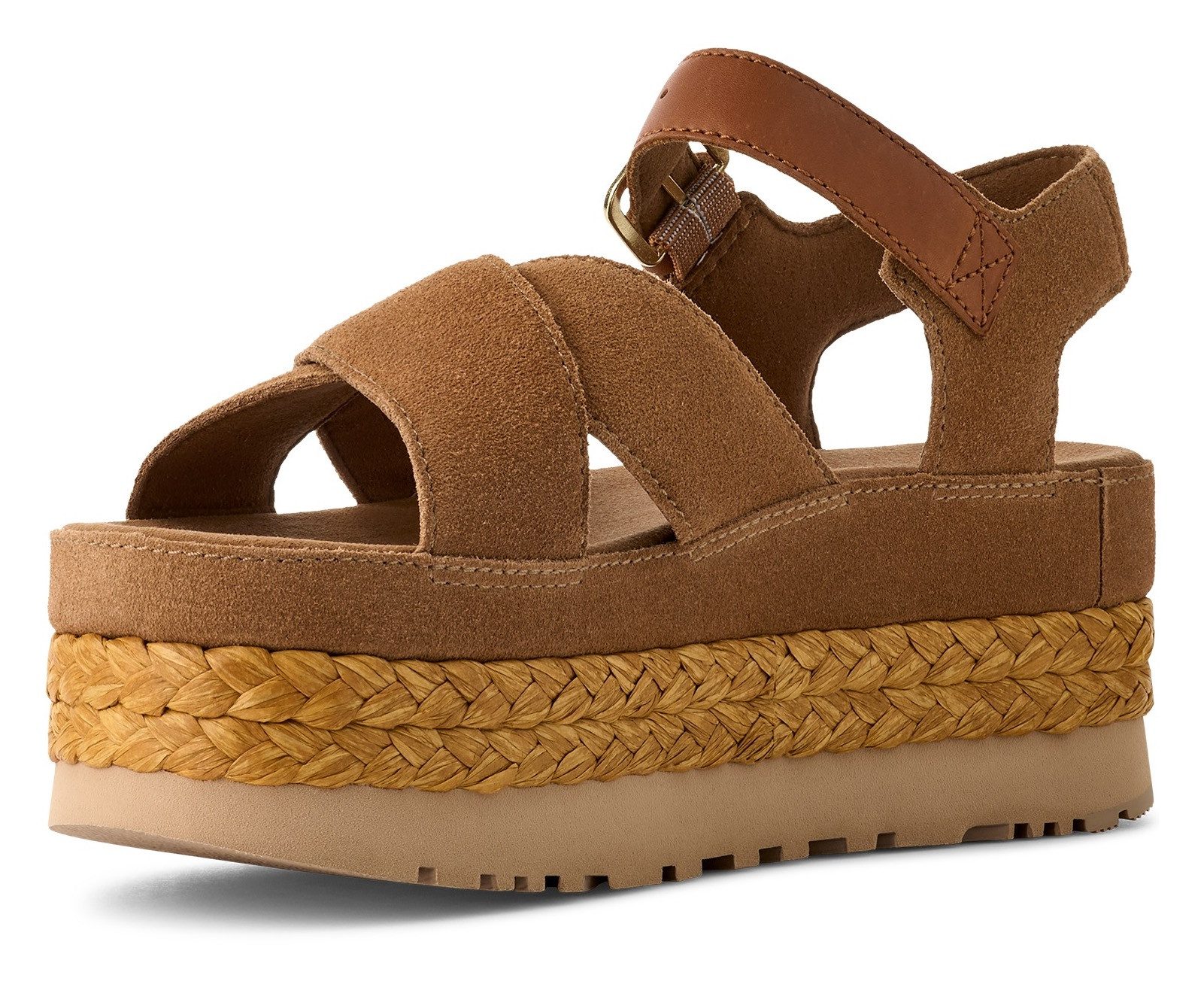 UGG AUBREY ANKLE STRAP Plateausandale, Sandalette, günstig online kaufen
