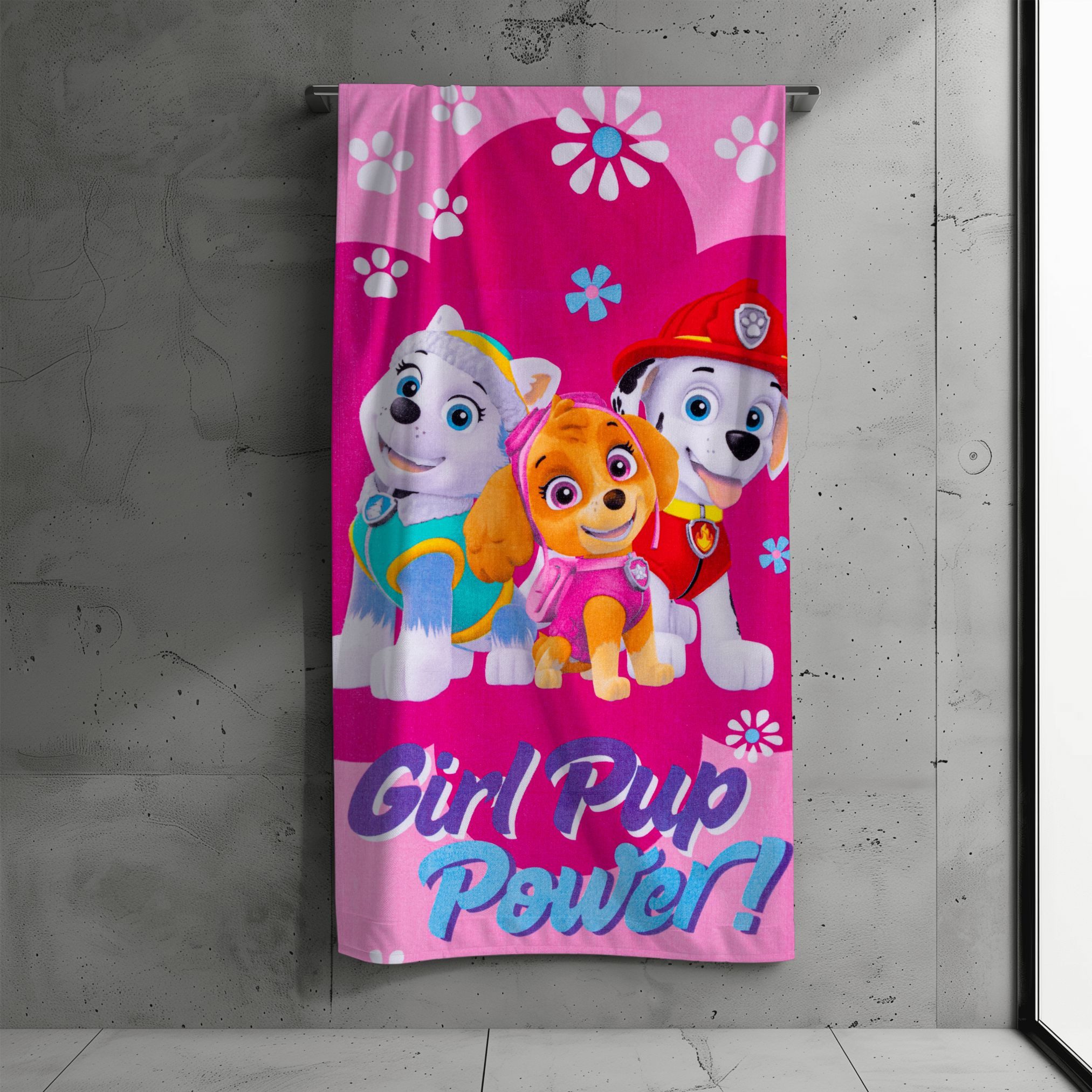 PAW PATROL Strandtuch PAW PATROL Kinder Badehandtuch Strandtuch 70x140 cm, günstig online kaufen