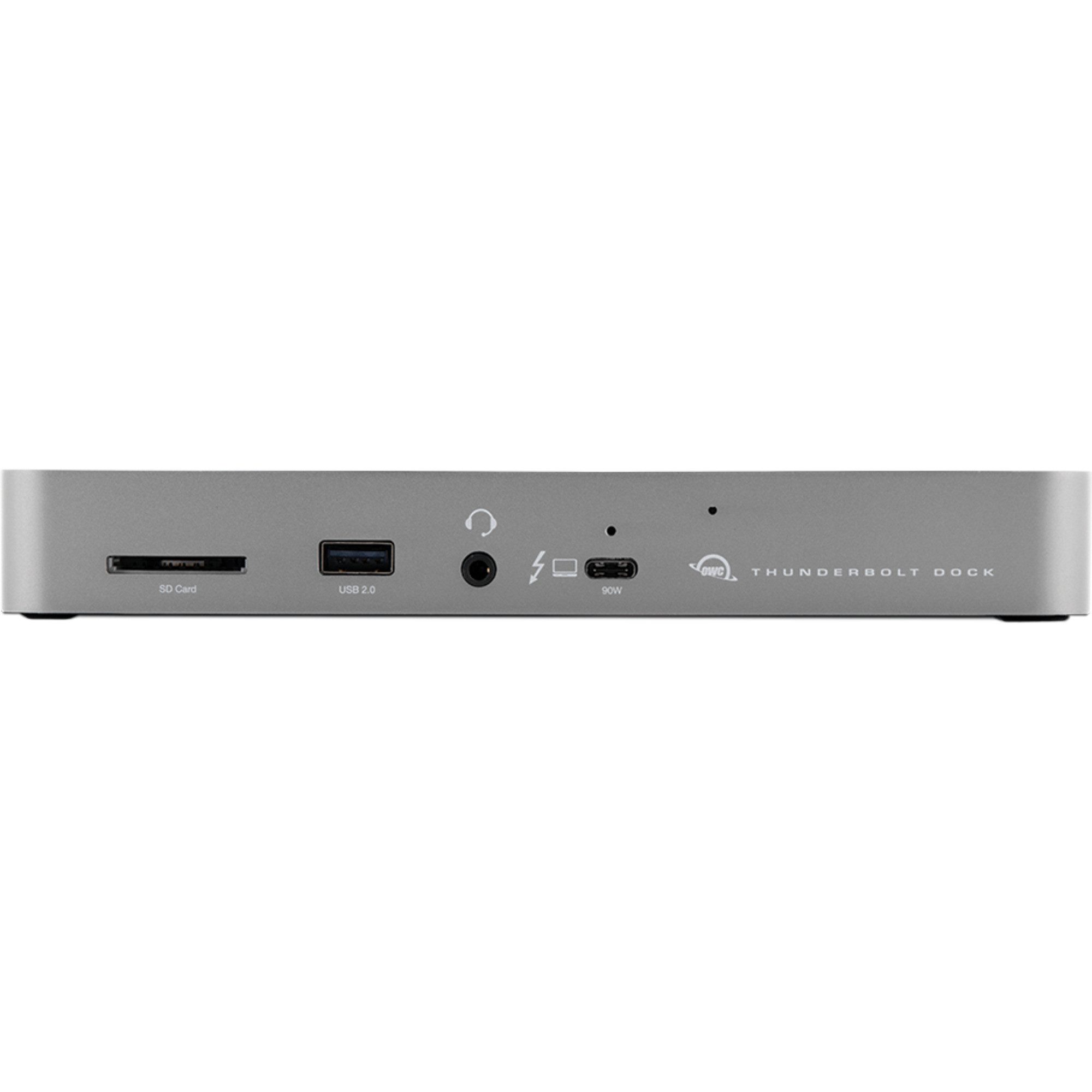OWC Laptop-Dockingstation OWC Thunderbolt 4 Dock, Dockingstation, (USB, SD)
