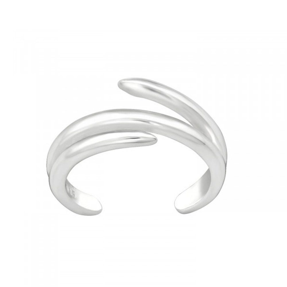 ALEXANDER YORK Ohrklemme EAR CUFF I GESCHWUNGEN, 925 Sterling Silber