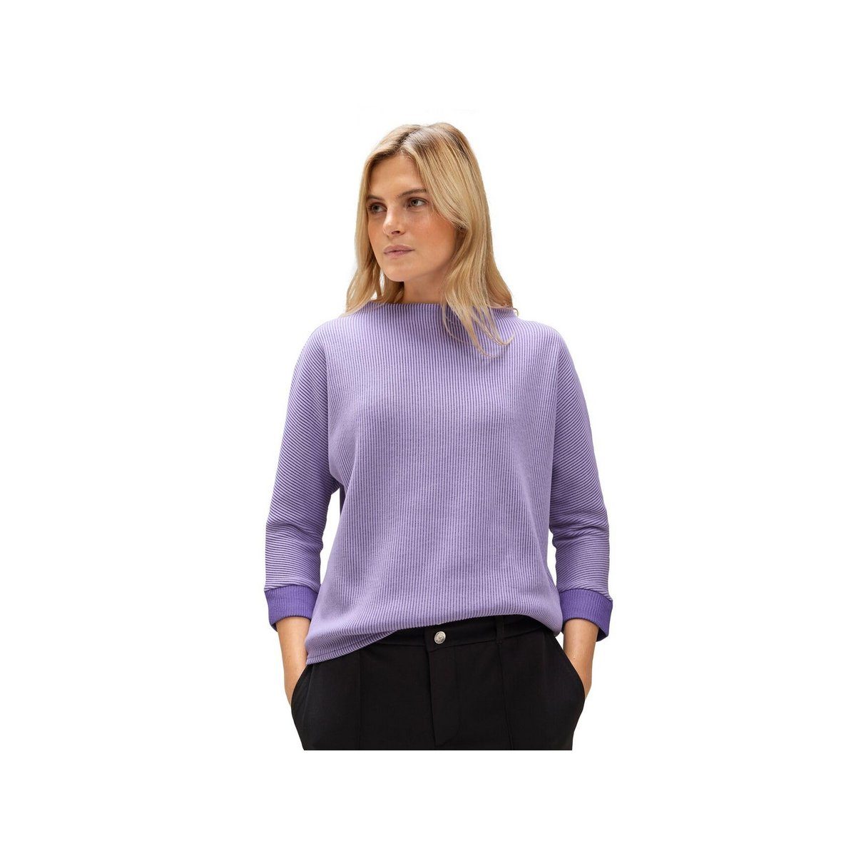 lilac T-Shirt pure (1-tlg) soft ONE lila STREET