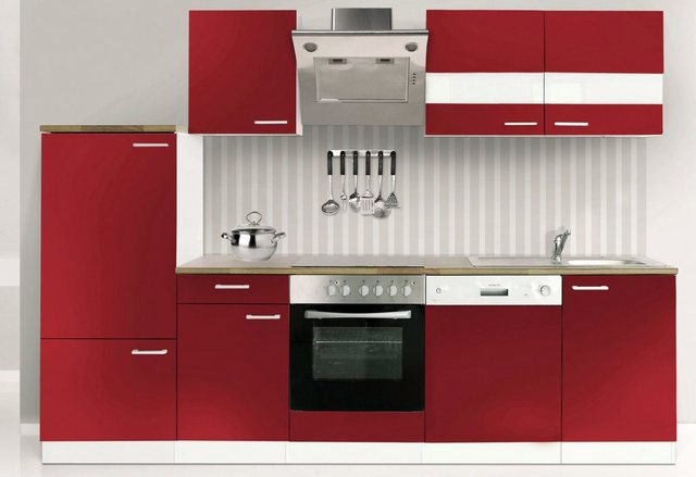 RESPEKTA Küchenzeile »Economy«, mit E Geräten, Breite 280 cm  - Onlineshop Otto