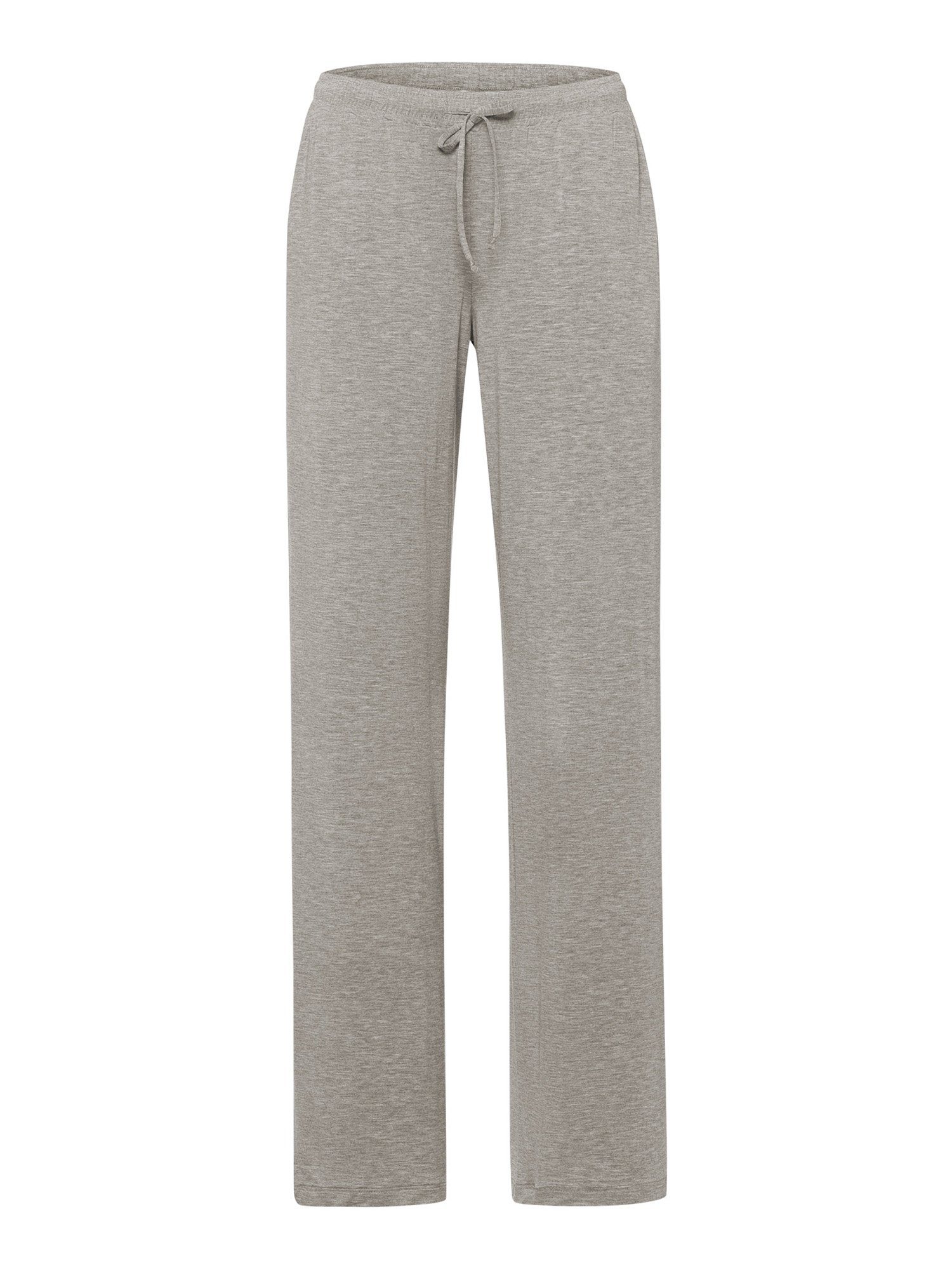 Hanro Pyjamahose Natural Elegance schlaf-hose pyjama schlafmode grey melange
