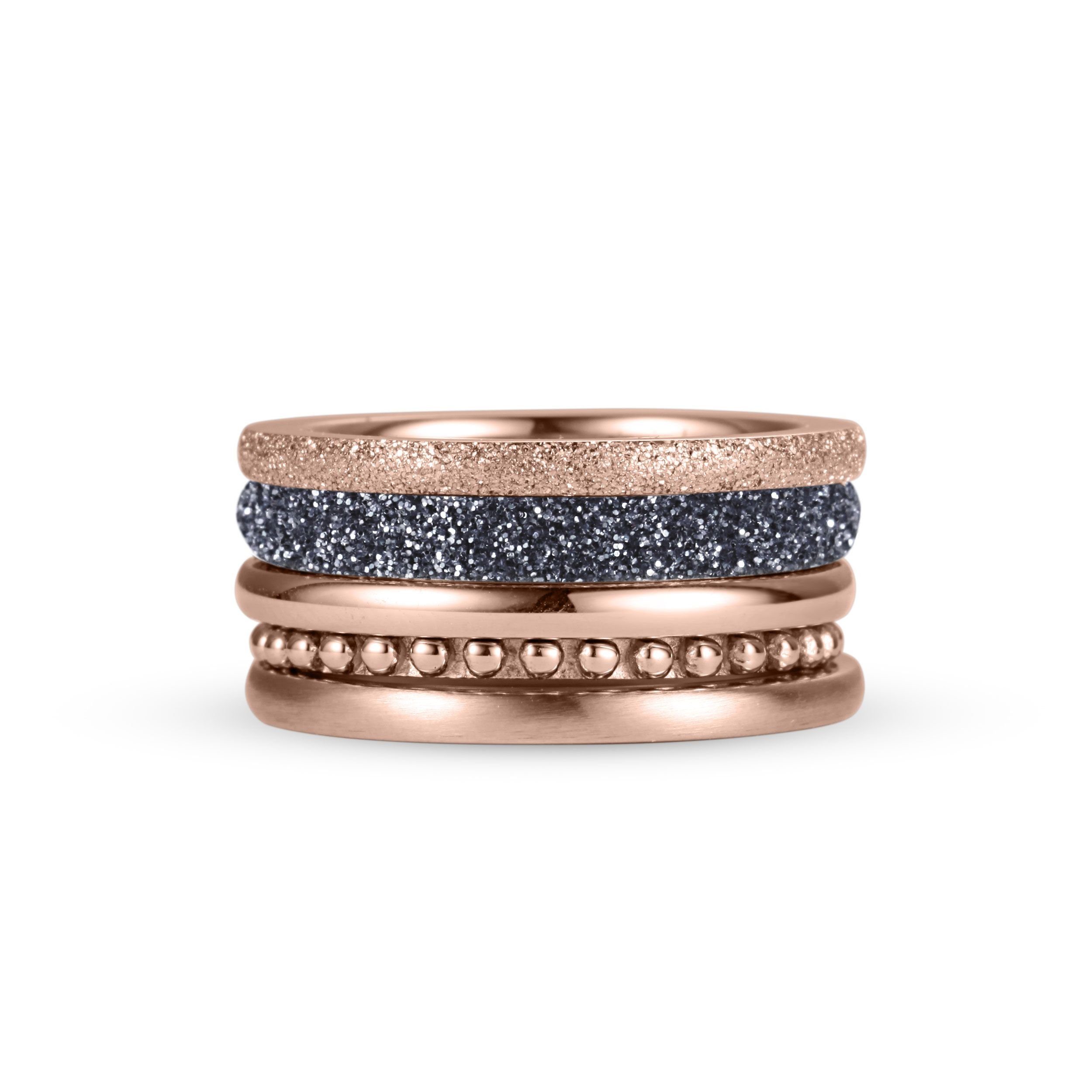 Kingka Fingerring Glamour Stardust Stapelring "Balanxx" günstig online kaufen
