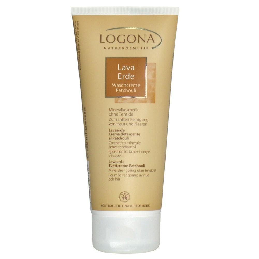LOGONA Gesichtsreinigungsgel Lavaerde, 200 ml