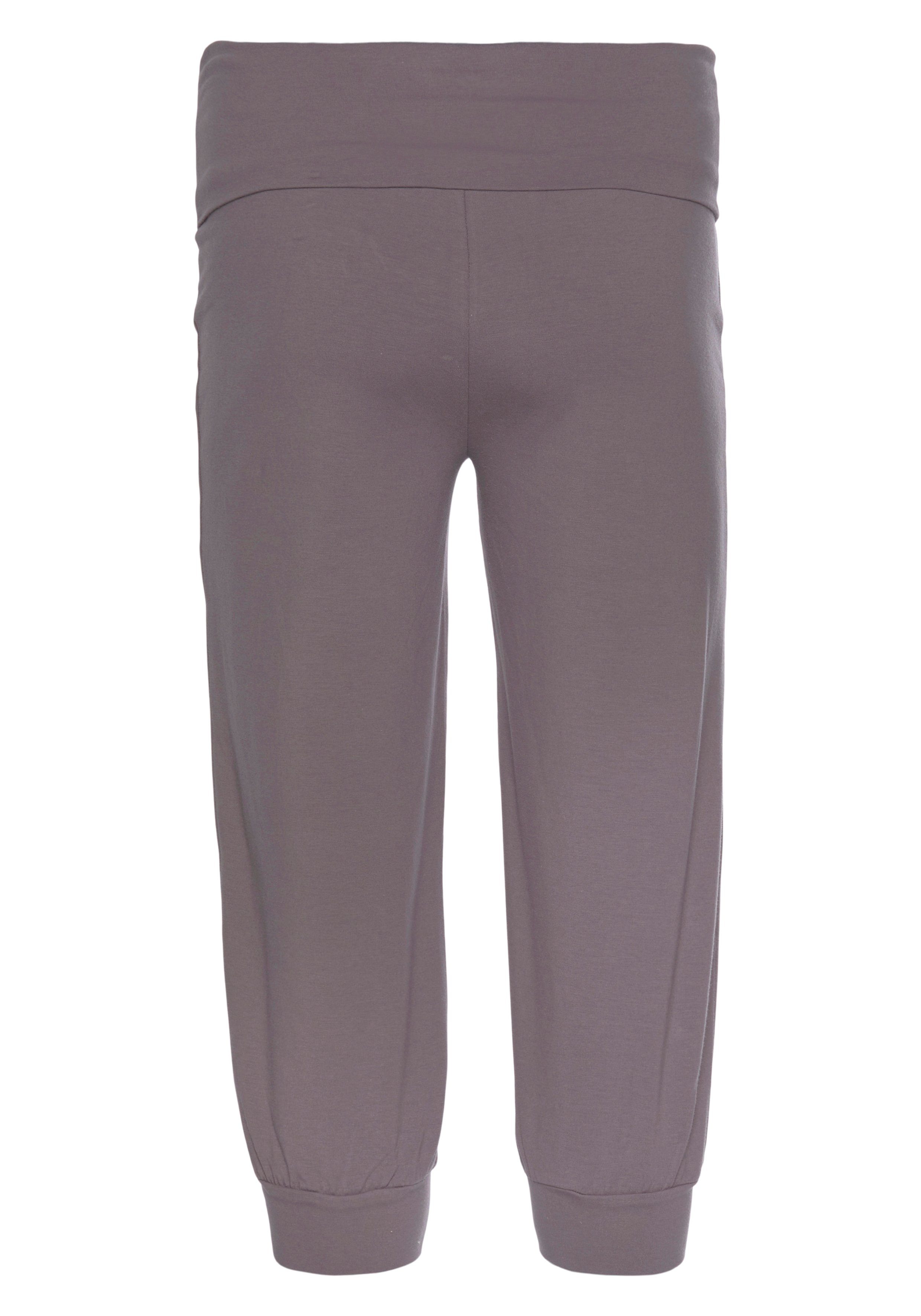 Ocean Sportswear Yogahose Soulwear - 3/4 Yoga Pants Komfortabler Umschlagbund mit seitlicher Raffung