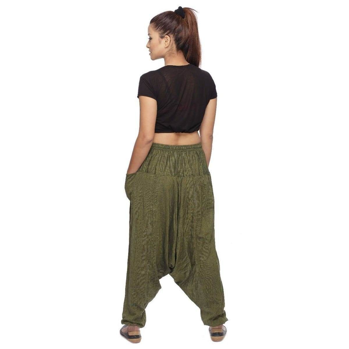 SIMANDRA Haremshose Singharaja Damen Freizeithose (1-tlg) Aladinhose Pluderhose Pumphose Yoga Goa Freizeit