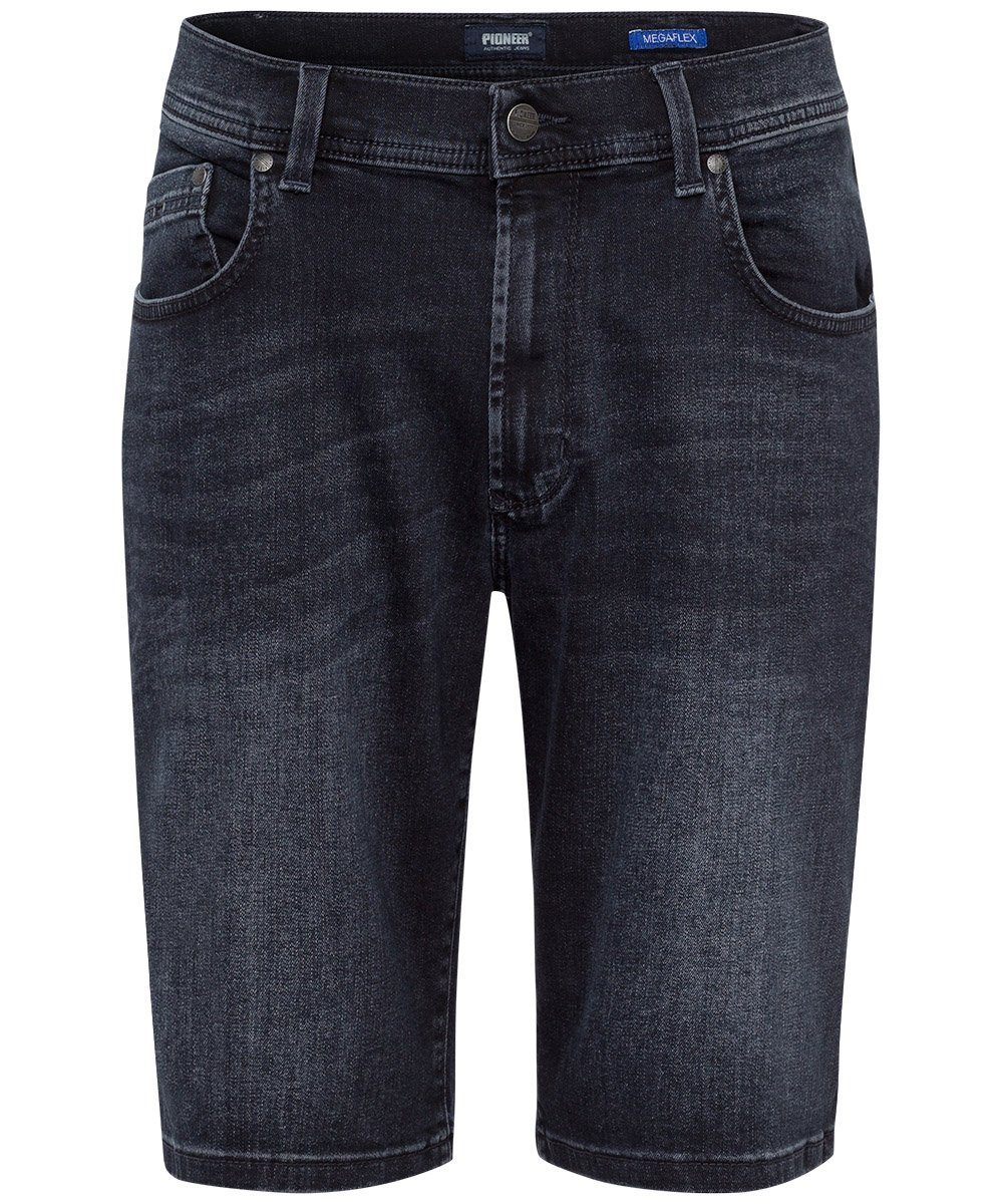Used Bermuda Finn Deep Pioneer Denim Authentic Blue Jeans Jeansshorts Megaflex