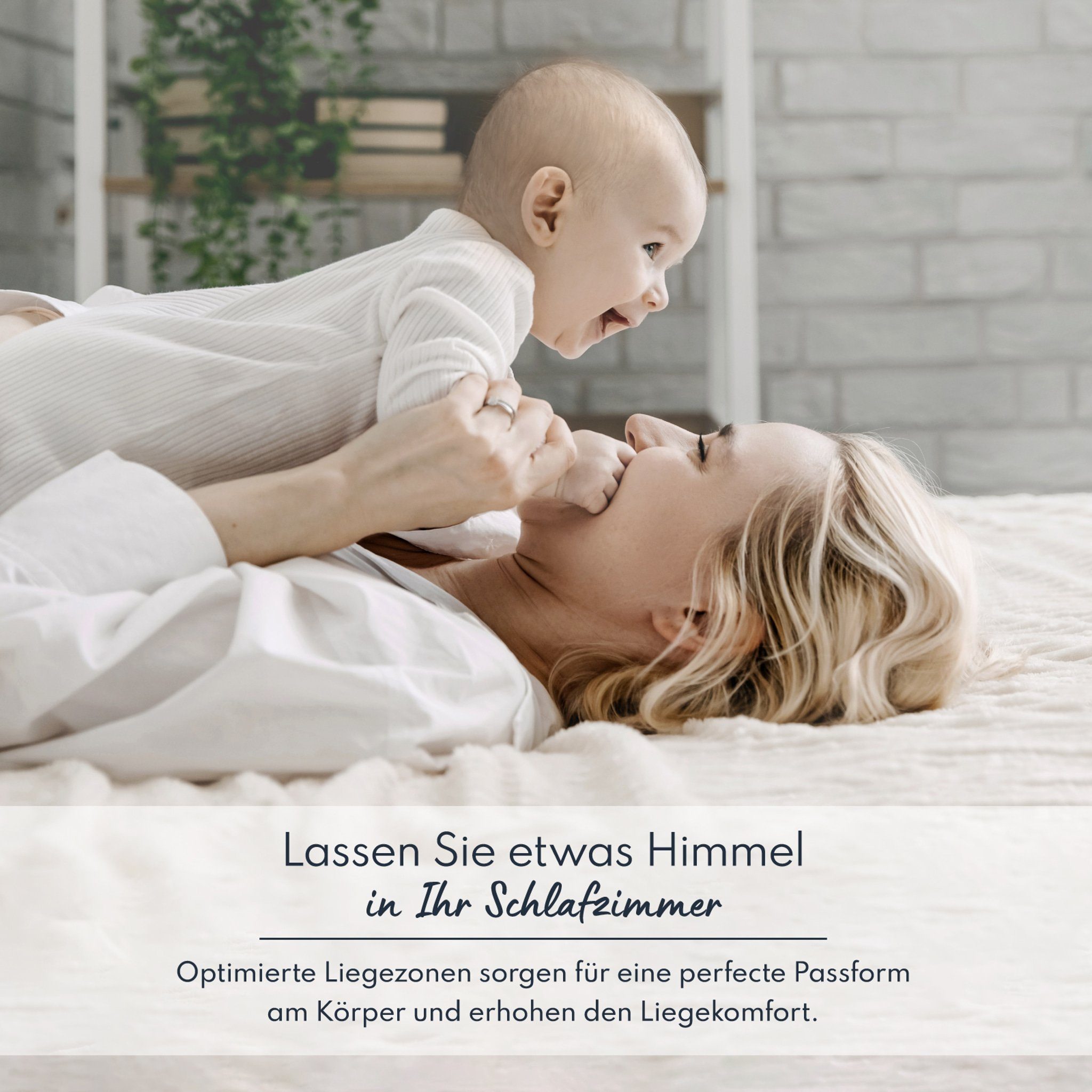 Kindermatratze BABY COCO MAX H2 H3 Matratze 80x180 90x180 90x190 90x200 cm, FDM, 10 cm hoch, (waschbarer Bezug), Wendematratze mit zwei unterschiedlich festen L – Bild 4 von 5