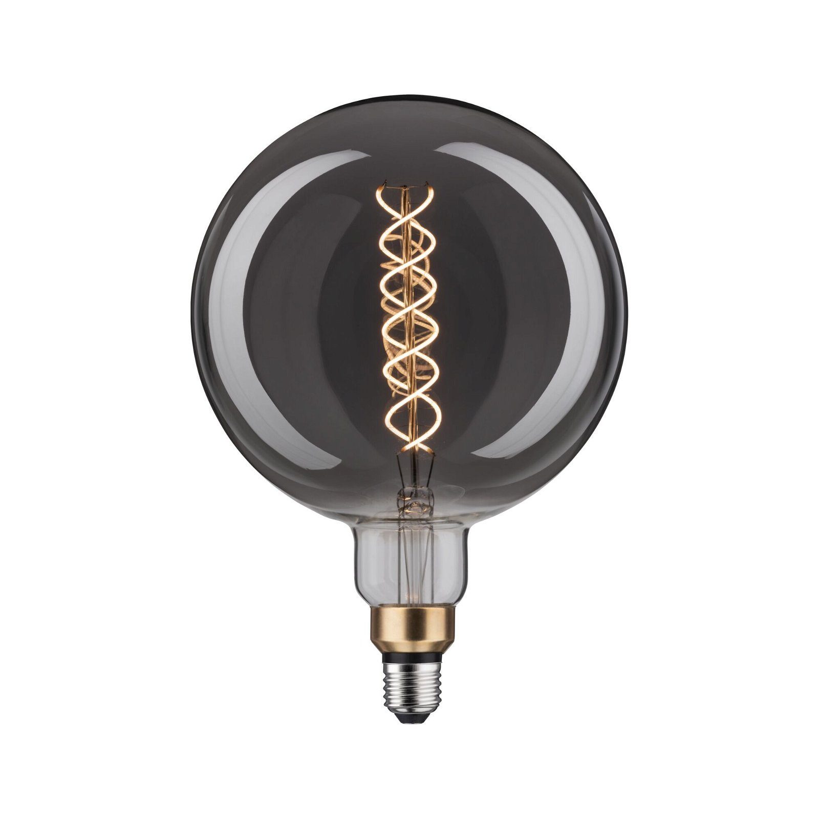 Paulmann LED-Leuchtmittel BigGlobe 170lm smoke St. 230V 7W 1 Filament, spiral doppel 1800K