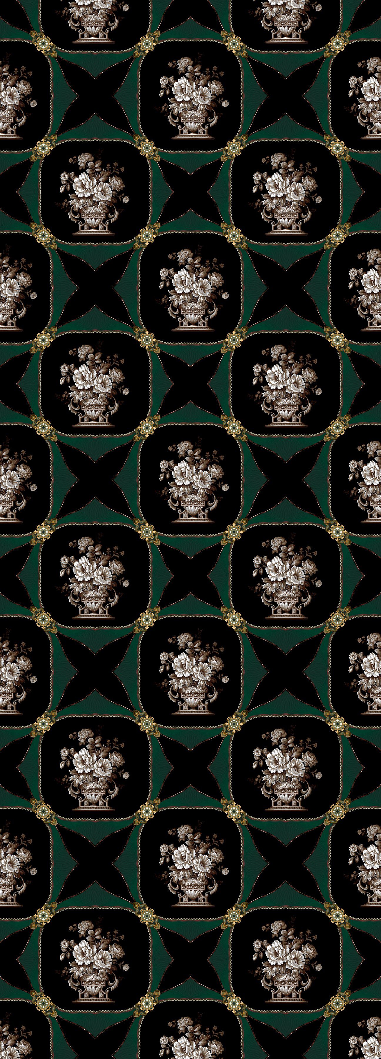 queence Vinyltapete Alessia, glatt, Farbverlauf, abstrakt, bedruckt, 90x250cm, selbstklebend, kinderleichte Anbringung, Sticker