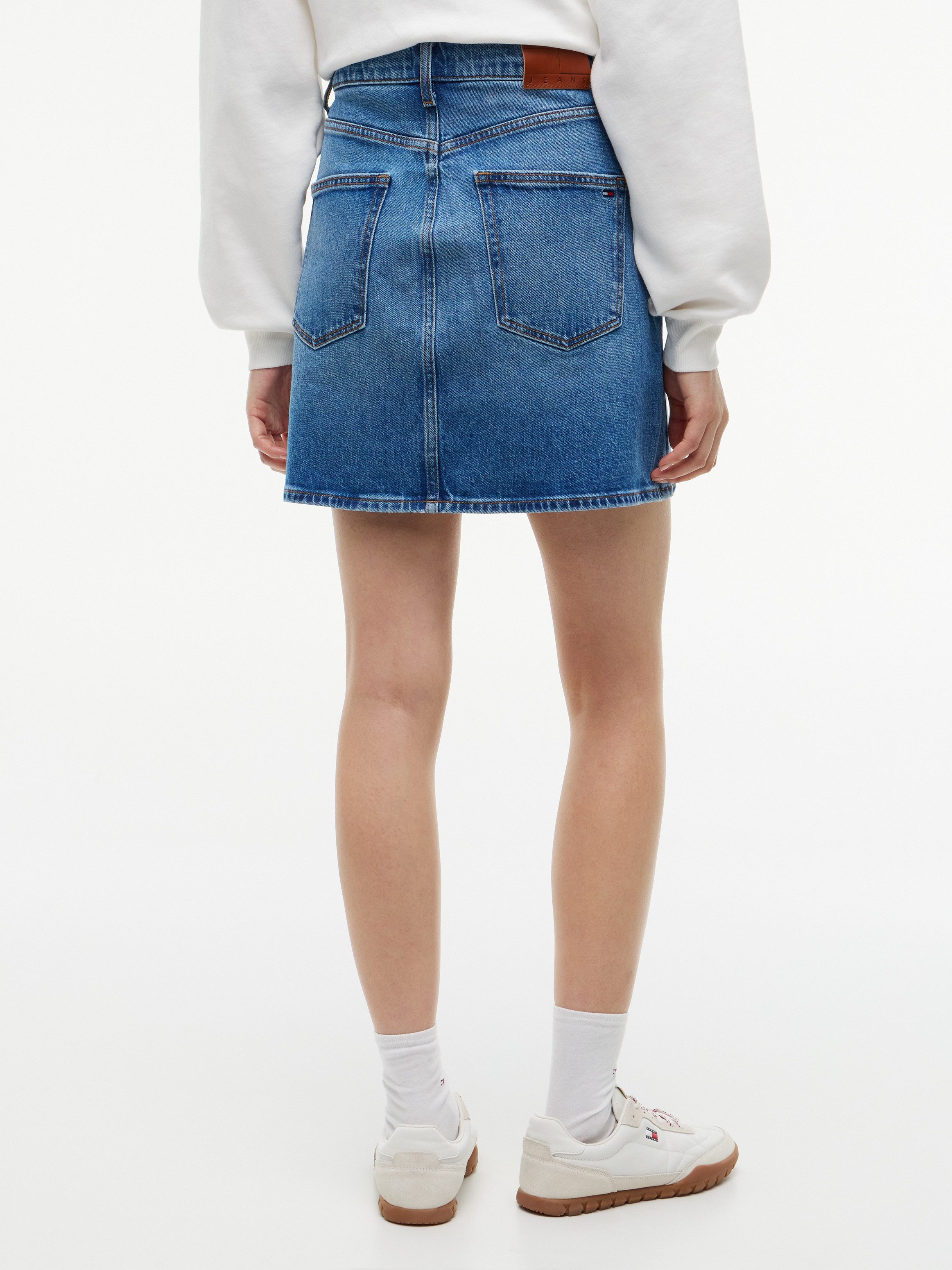 Tommy Jeans Jeansrock 90'S MOM SKIRT BJ0133 Baumwollmischung, MOM Fit