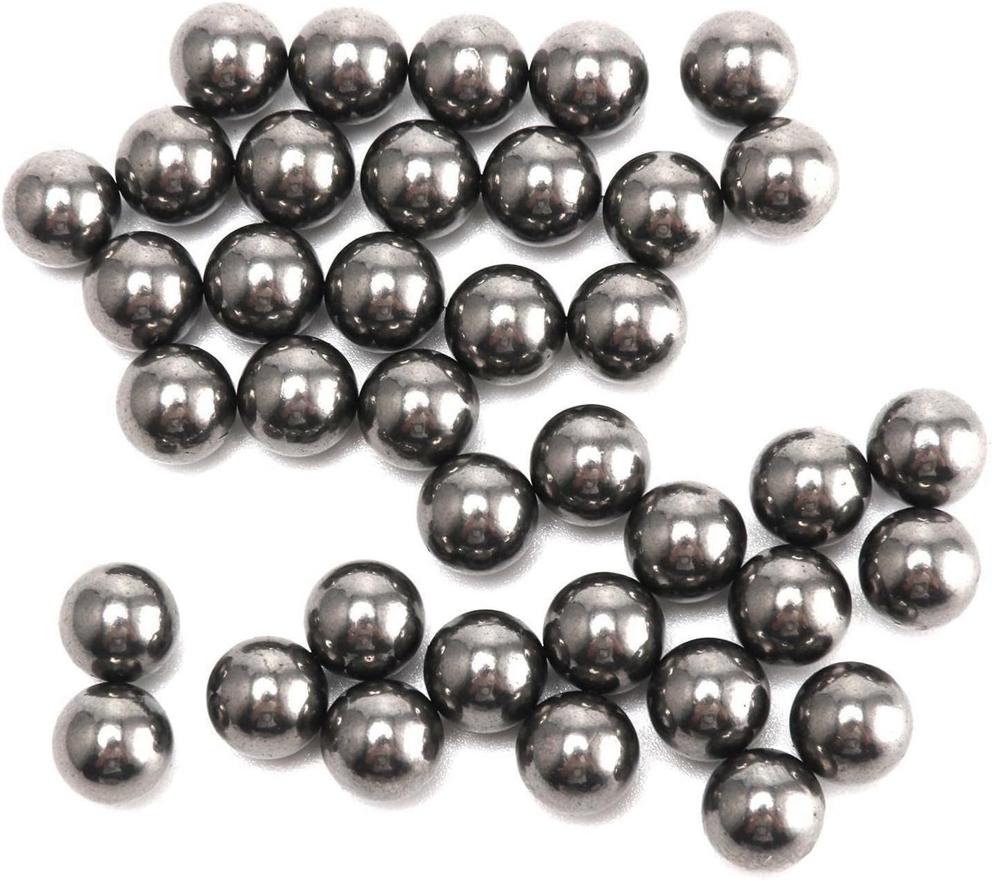 Youyijia Schleuderball 1000PCS Schleudermunition Kaliber 8mm Stahlkugeln