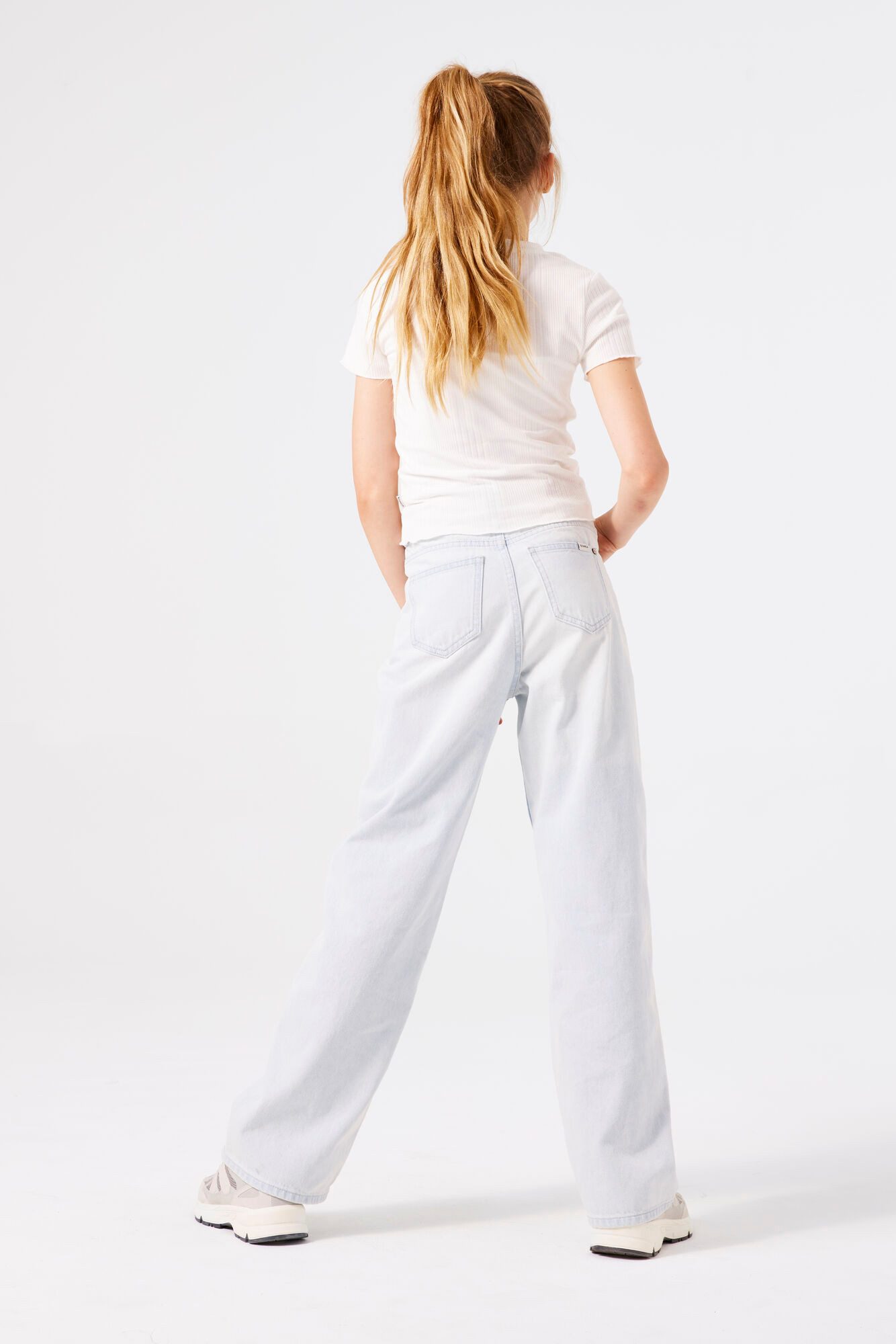 Garcia Straight-Jeans Ilvy Straight leg, High waist