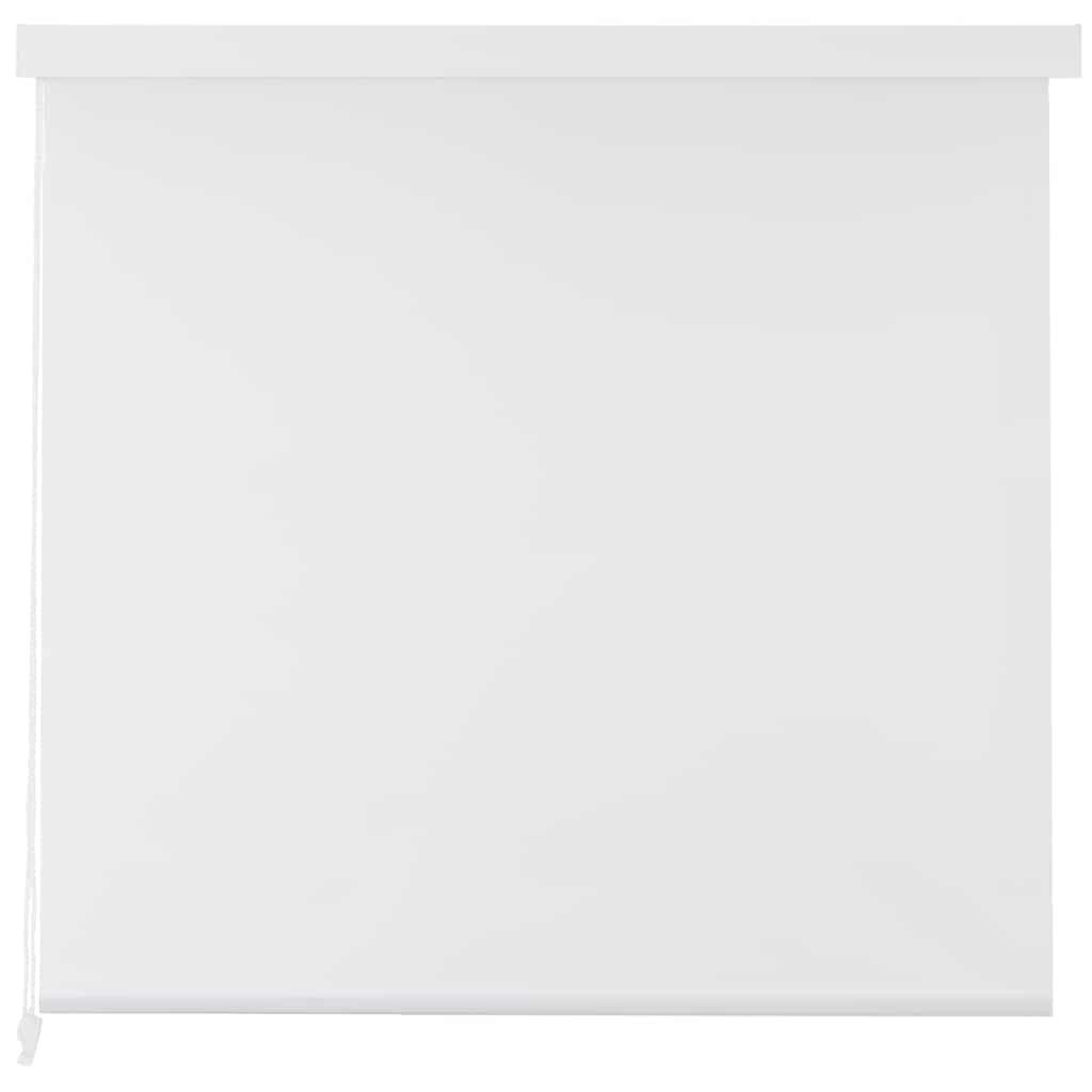 vidaXL Duschvorhang Duschrollo 140x240 cm Weiß günstig online kaufen