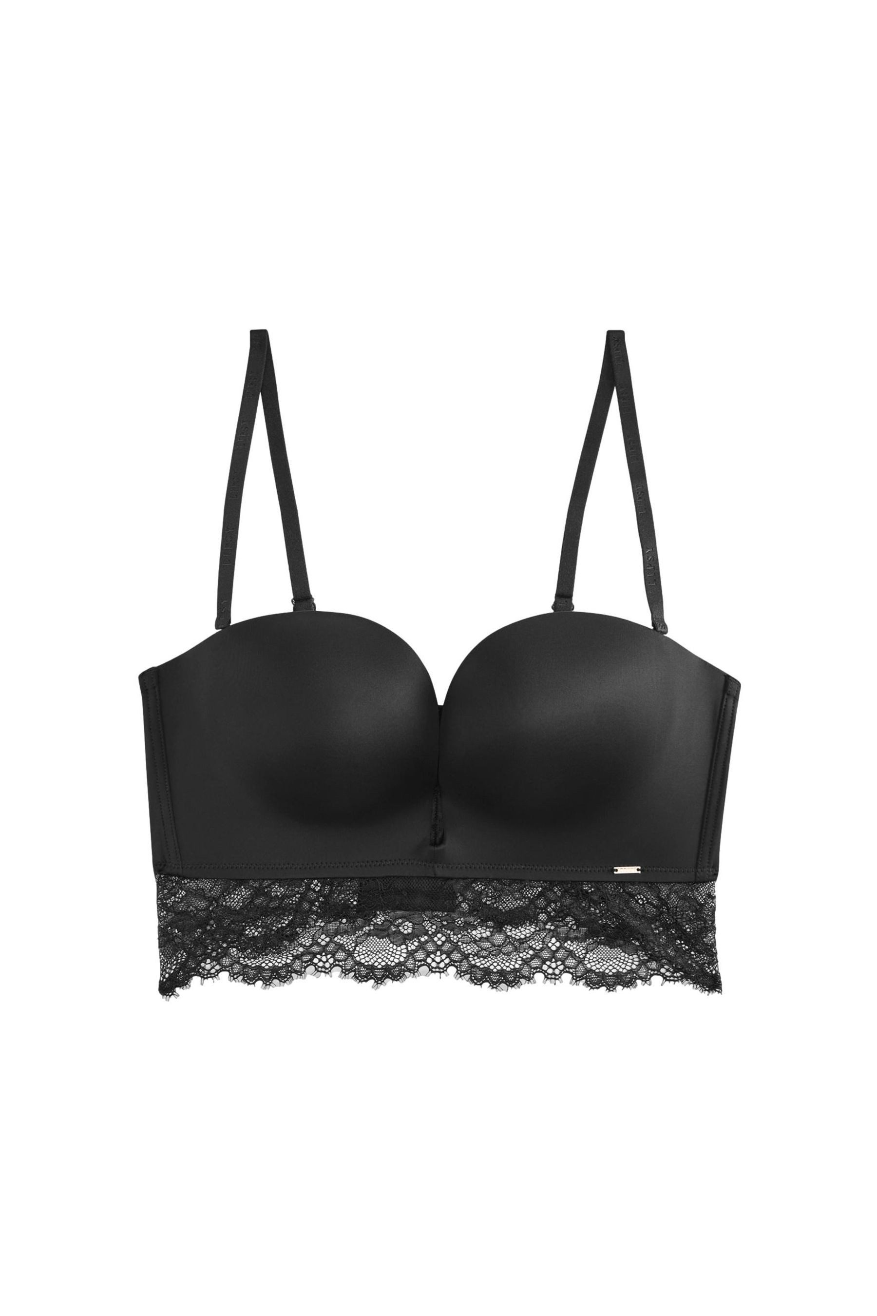 LIPSY Dekolleté-BH Lipsy Trägerloser Spitzen-BH mit Dekolleté (1-tlg)