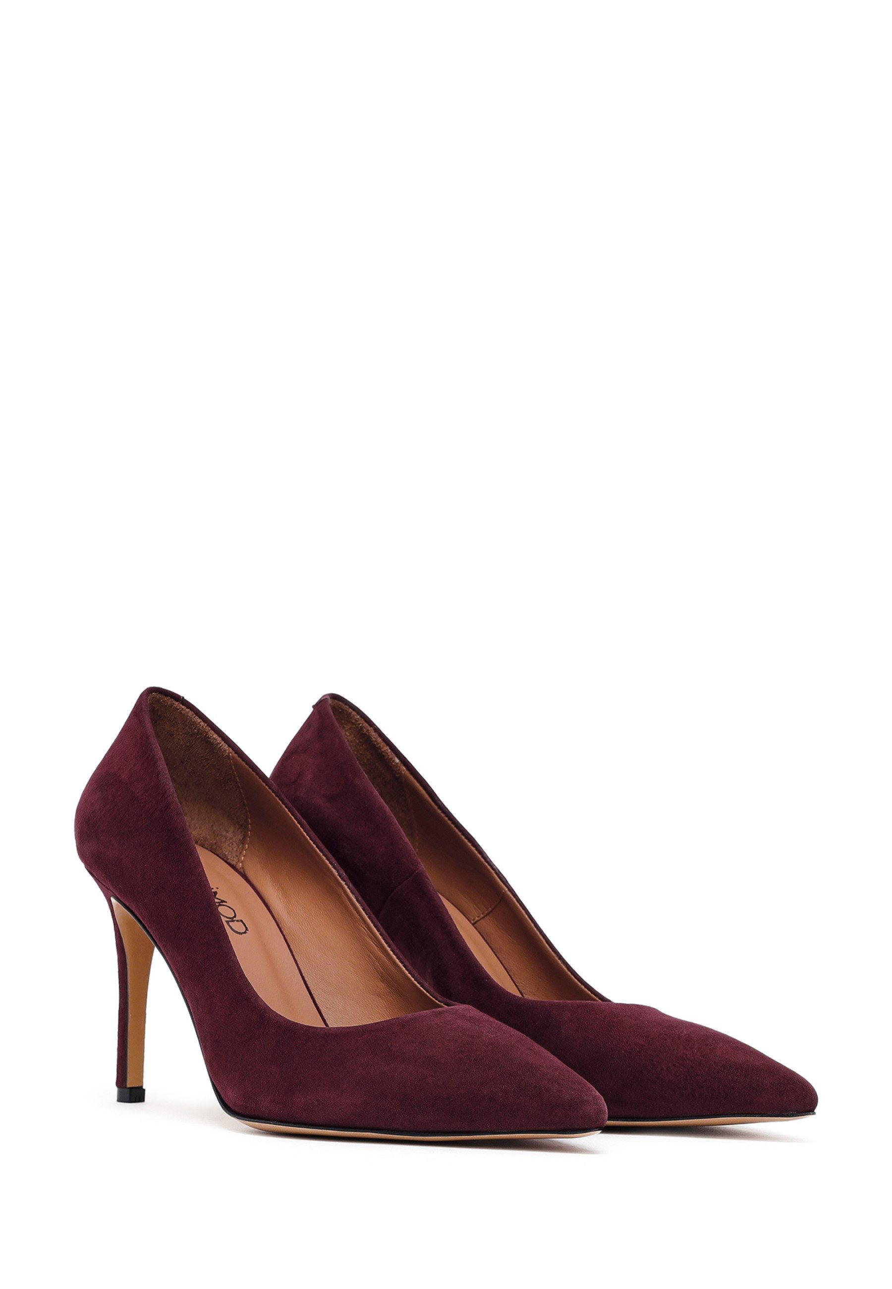 Derimod High Heels aus Veloursleder Pumps