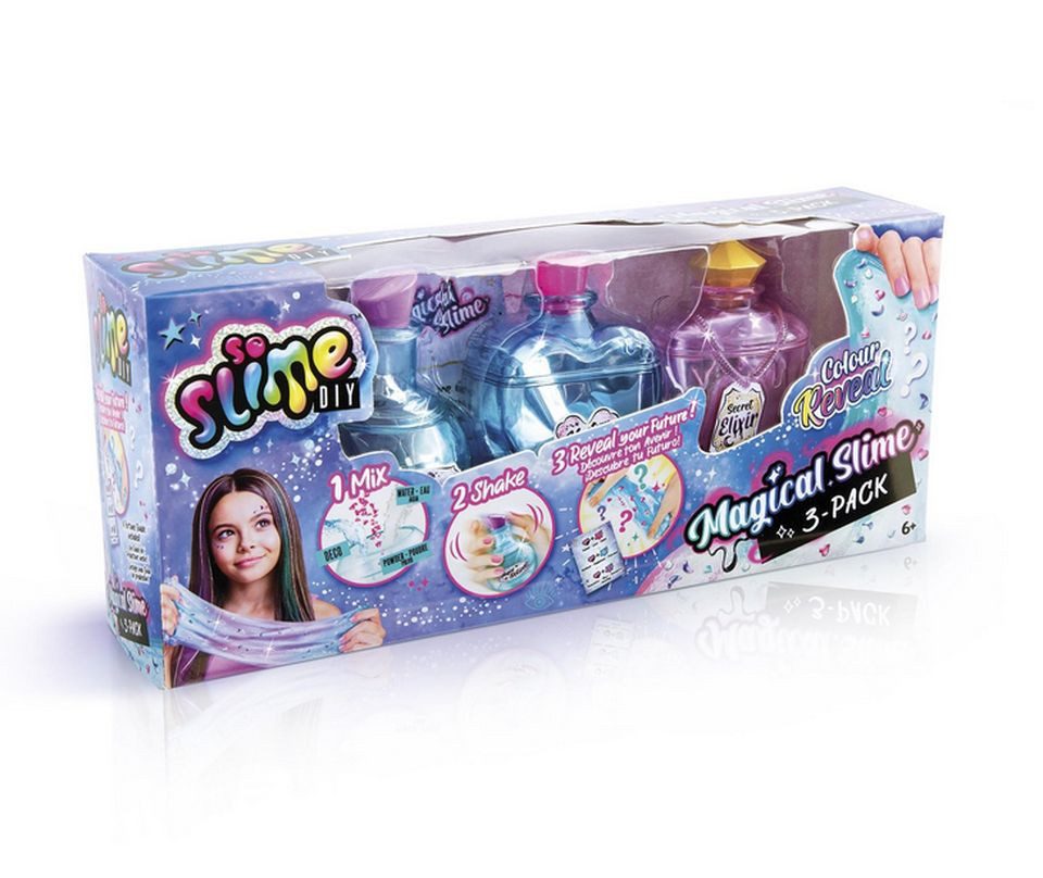 Canal Toys Kreativset Slime DIY Magical Slime, 3-Pack