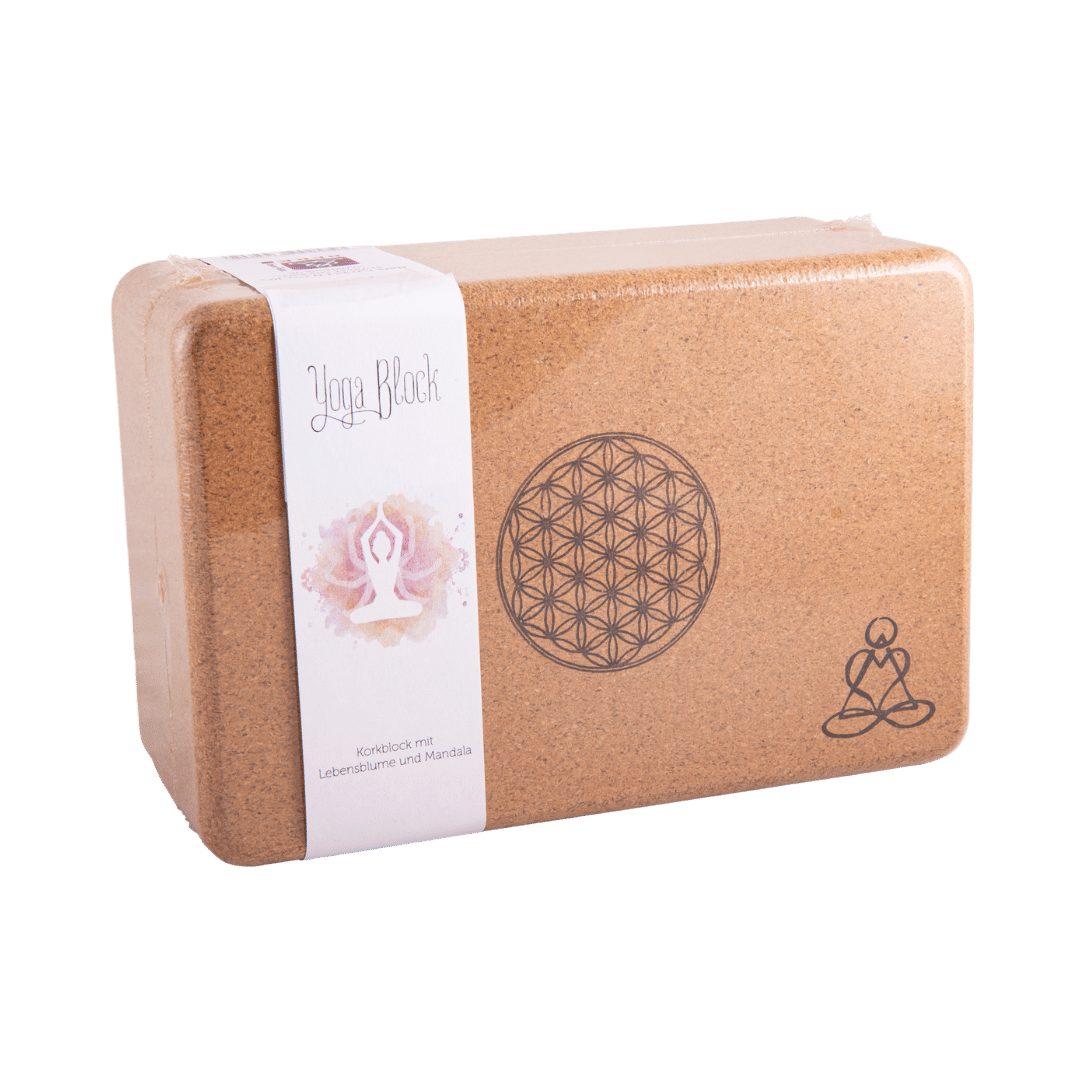 Berk Yogablock Berk Yoga-Klotz: Handlicher Yogablock aus umweltfreundlichen Kork groß, nachhaltig