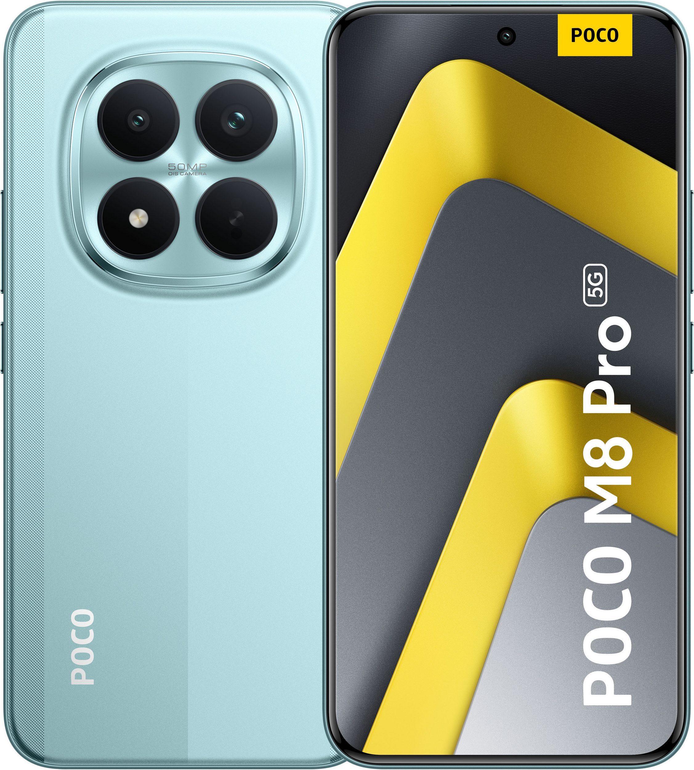 POCO M8 Pro 5G 8G RAM 256G ROM Smartphone (17,3 cm/6.83 Zoll, 256 GB Speicherplatz, 50 MP Kamera, 6500 mAh Akku)