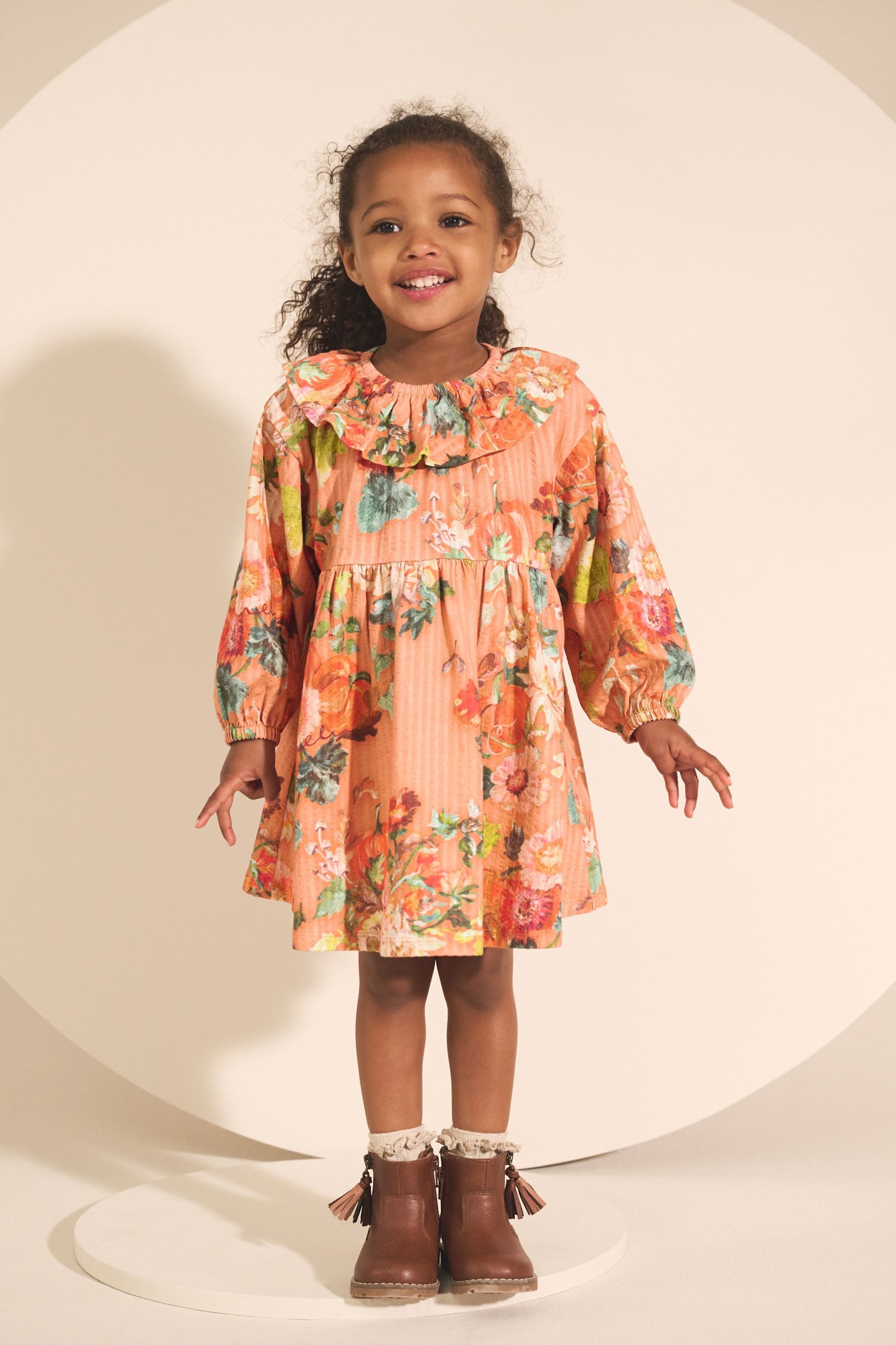 Next Blusenkleid Langarmkleid mit Kragen (1-tlg) günstig online kaufen